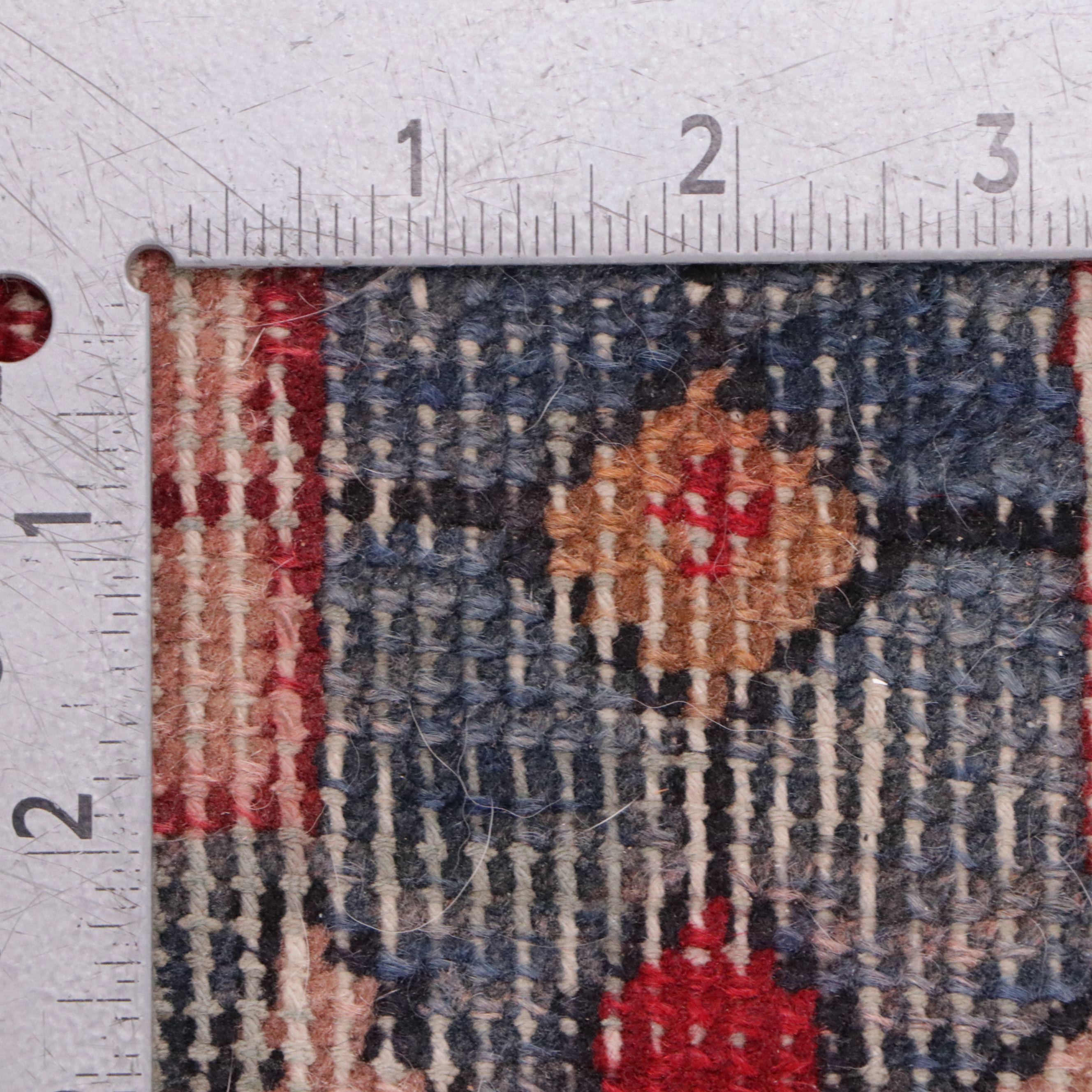 3'6 x 10'3 Hand-Knotted Caucasian Long Rug