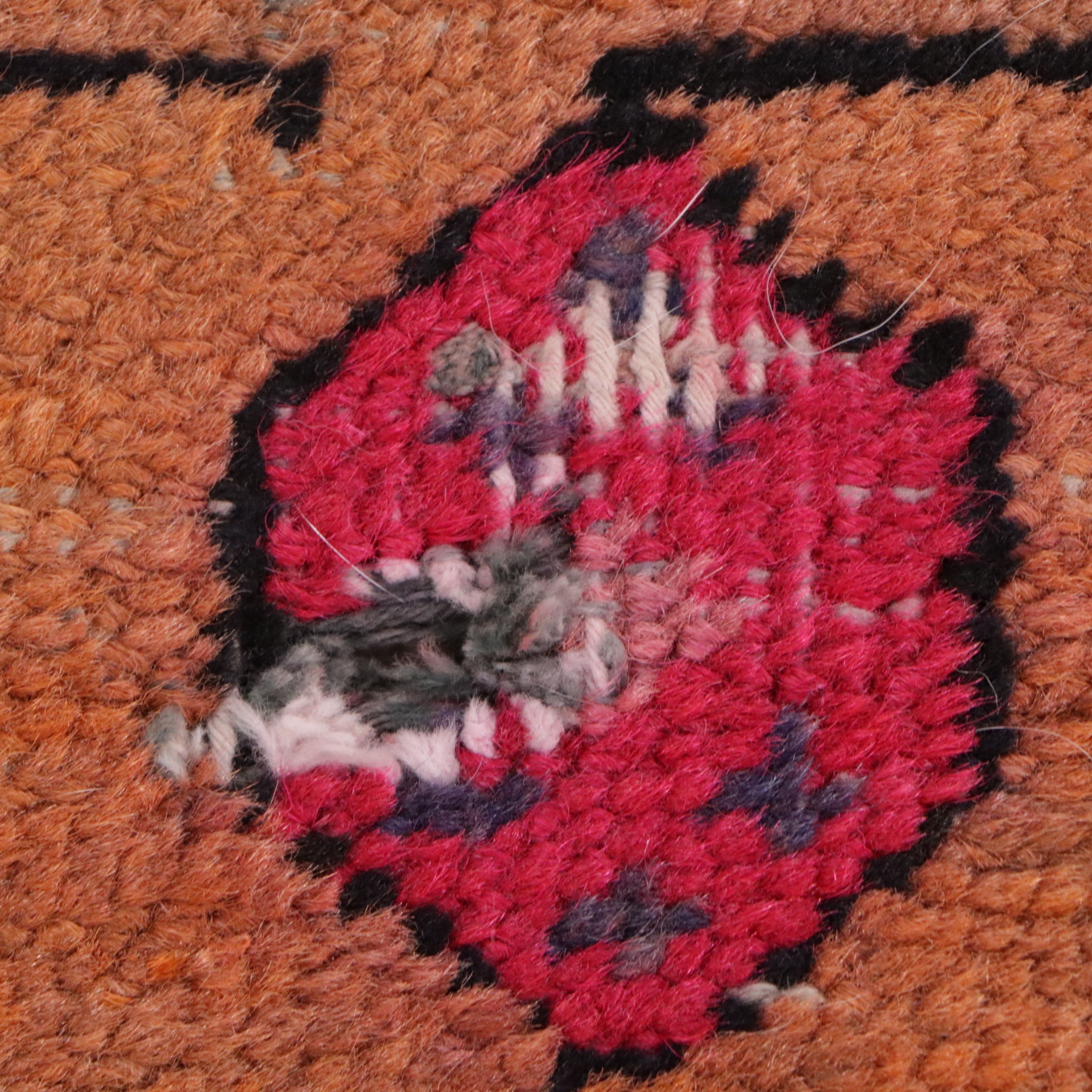 3'6 x 10'3 Hand-Knotted Caucasian Long Rug