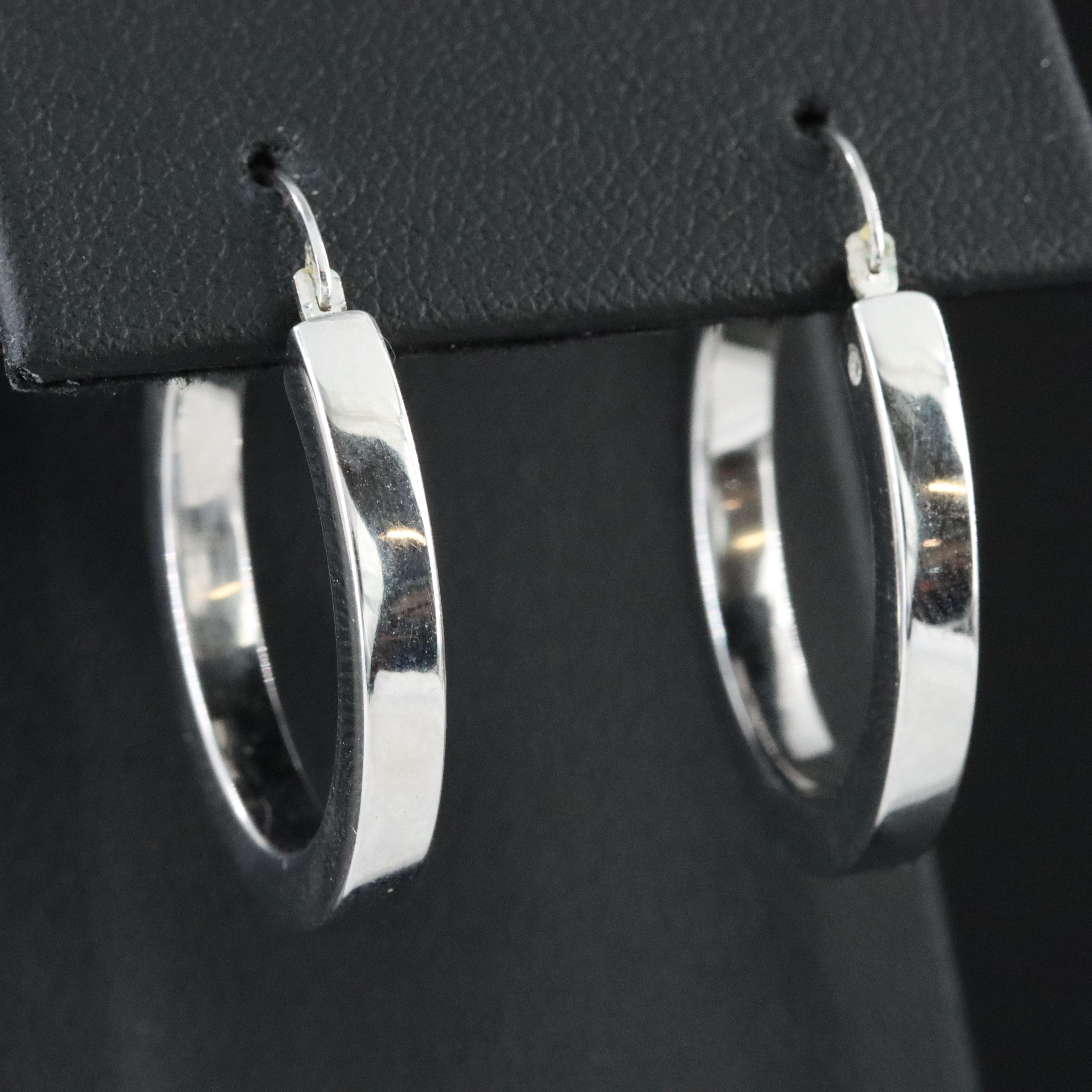 14K Electroformed Hoop Earrings