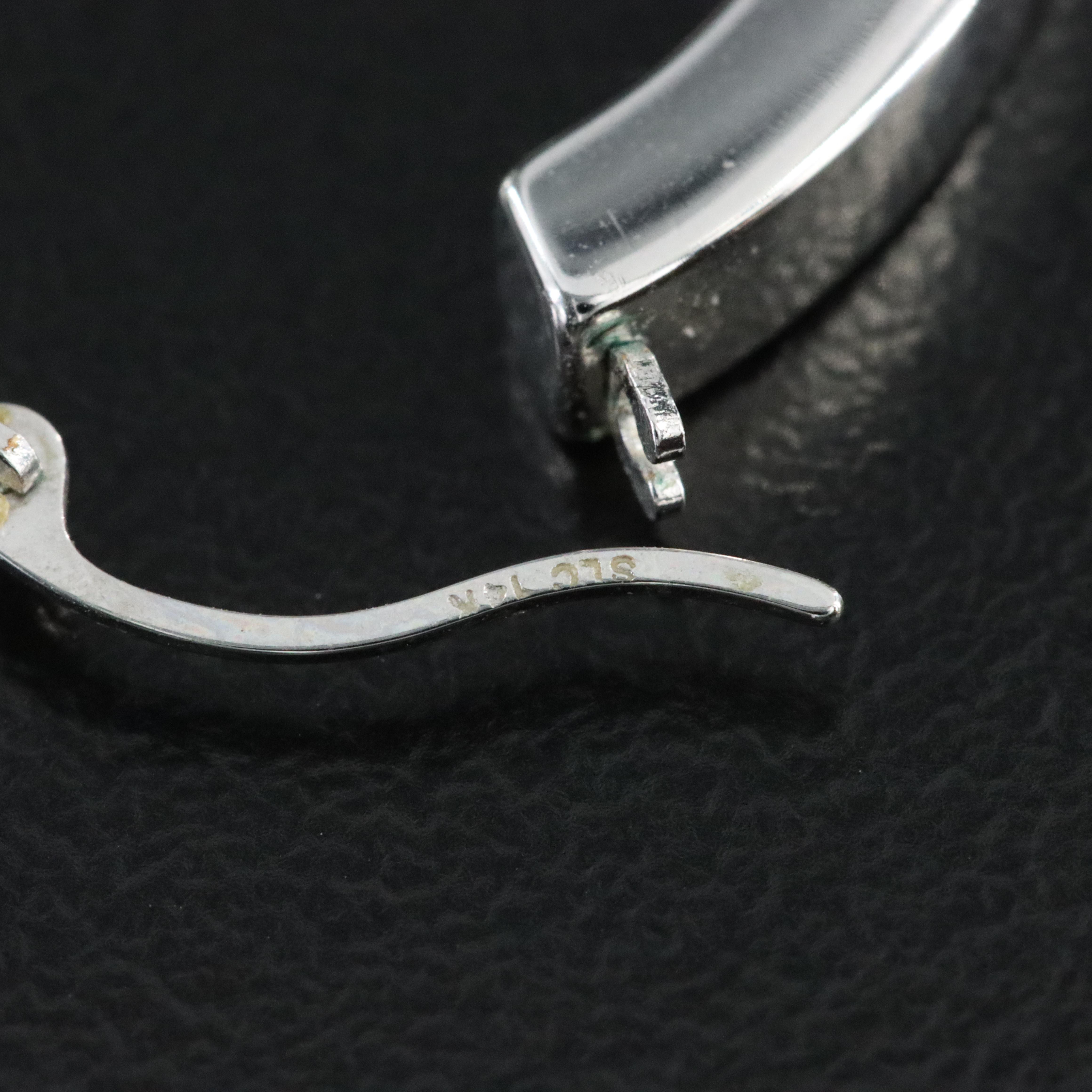 14K Electroformed Hoop Earrings