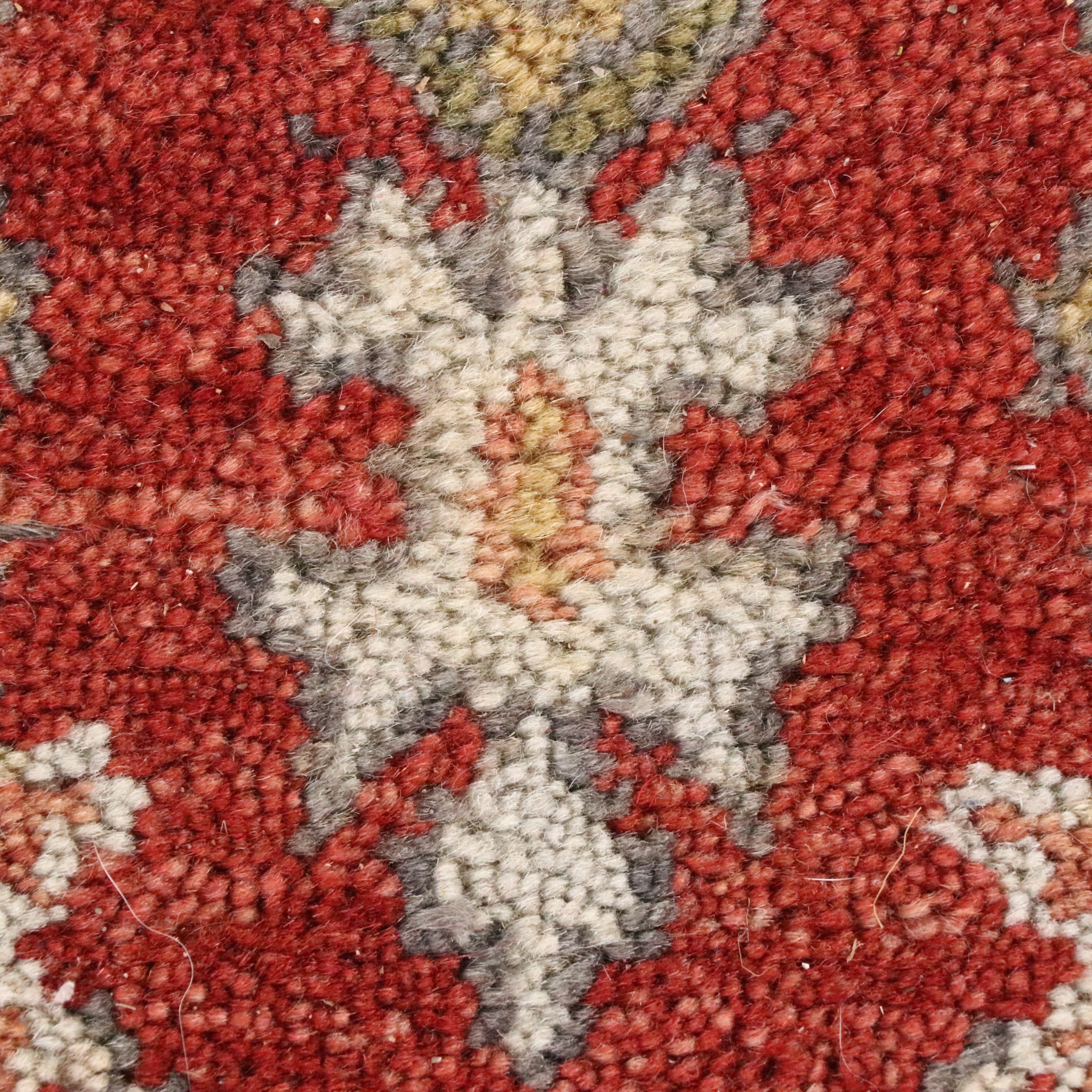 2'7 x 10'4 Hand-Knotted Indo-Persian Serapi Carpet Runner