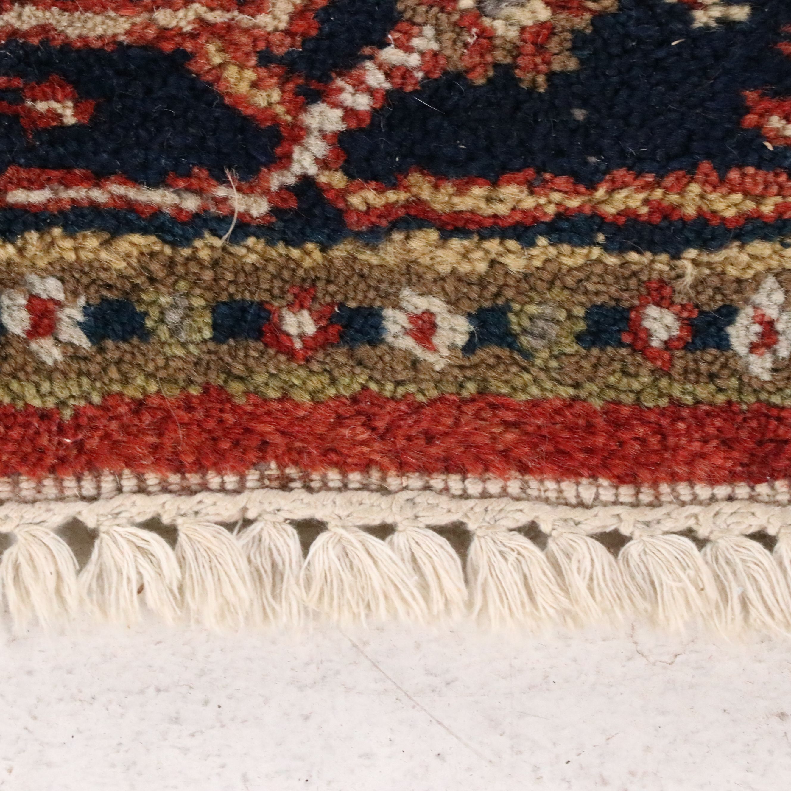 2'7 x 10'4 Hand-Knotted Indo-Persian Serapi Carpet Runner