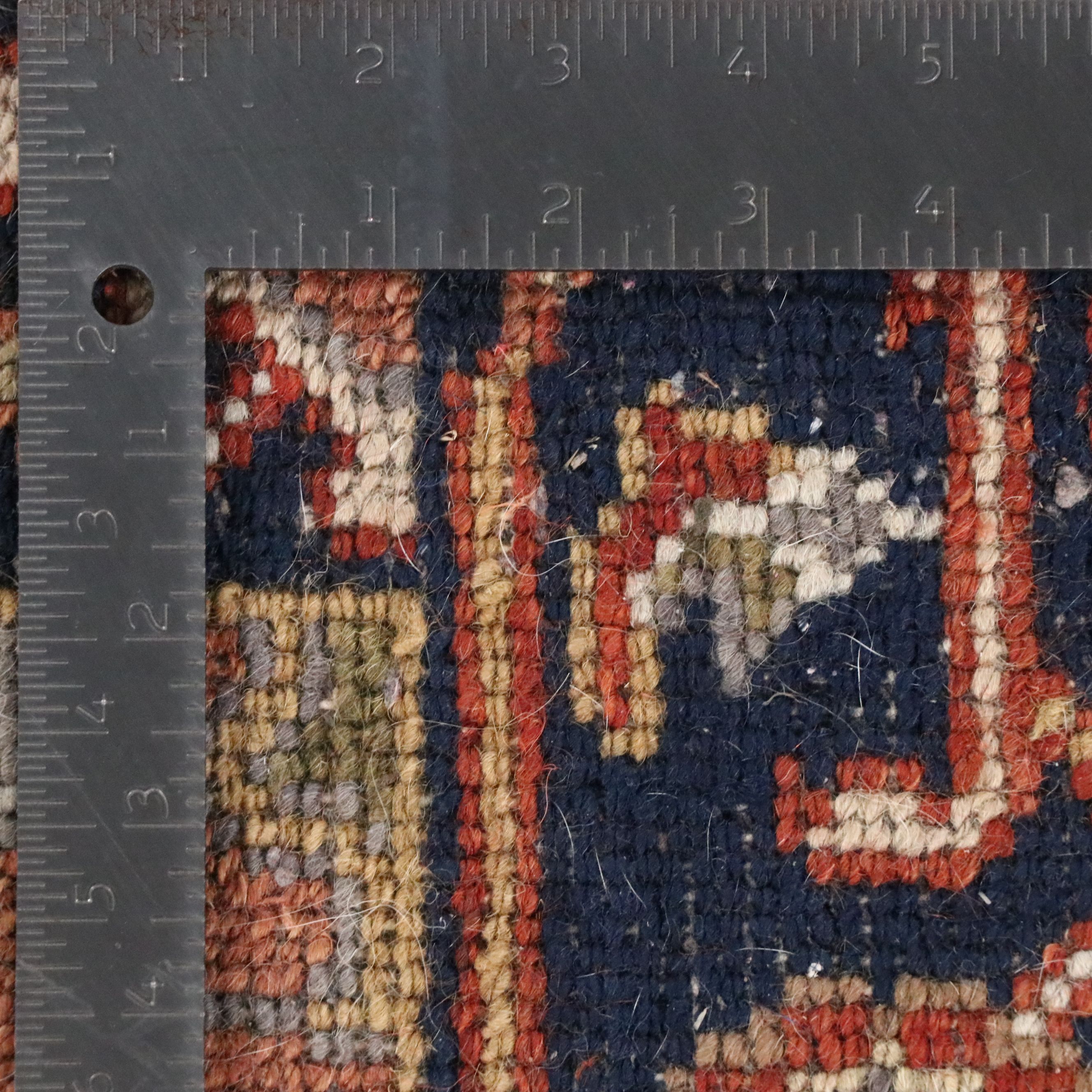 2'7 x 10'4 Hand-Knotted Indo-Persian Serapi Carpet Runner