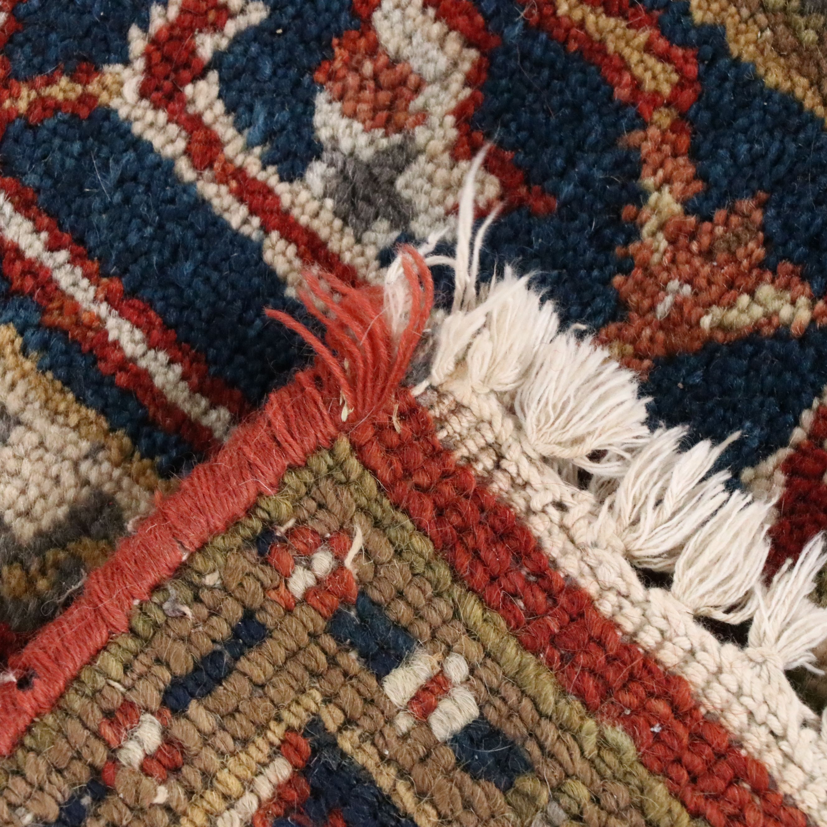 2'7 x 10'4 Hand-Knotted Indo-Persian Serapi Carpet Runner