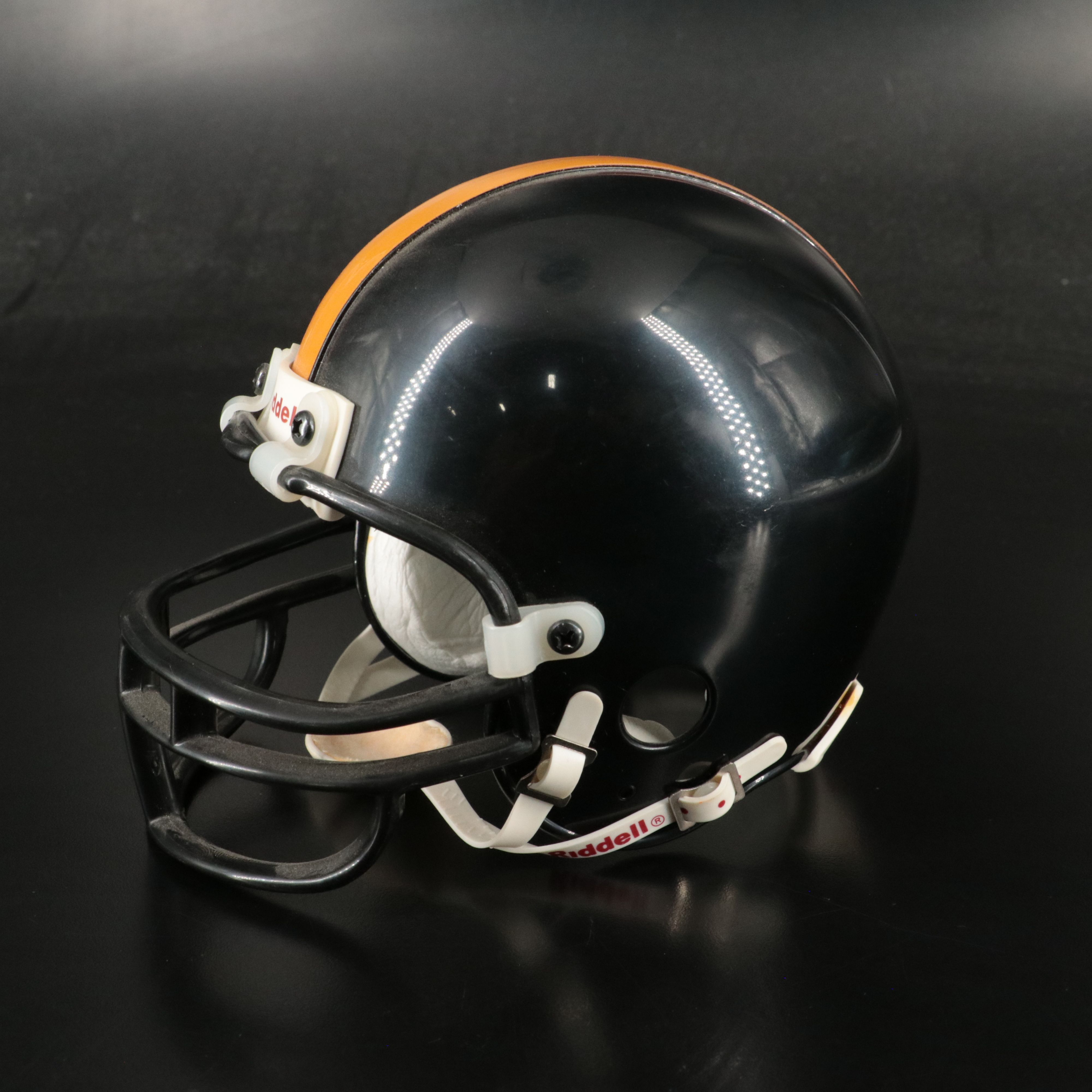 Franco Harris and Rocky Bleier Signed Pittsburgh Steelers Mini Helmets with More