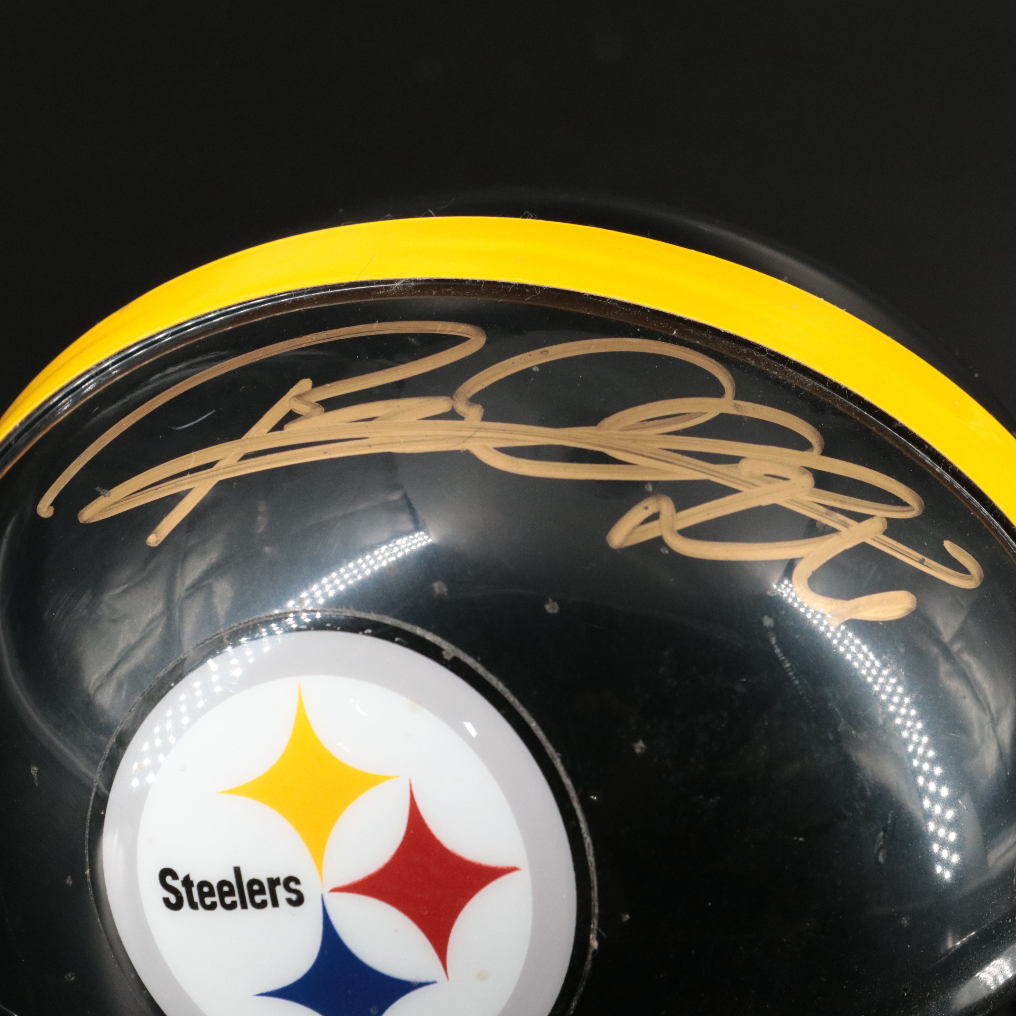 Franco Harris and Rocky Bleier Signed Pittsburgh Steelers Mini Helmets with More