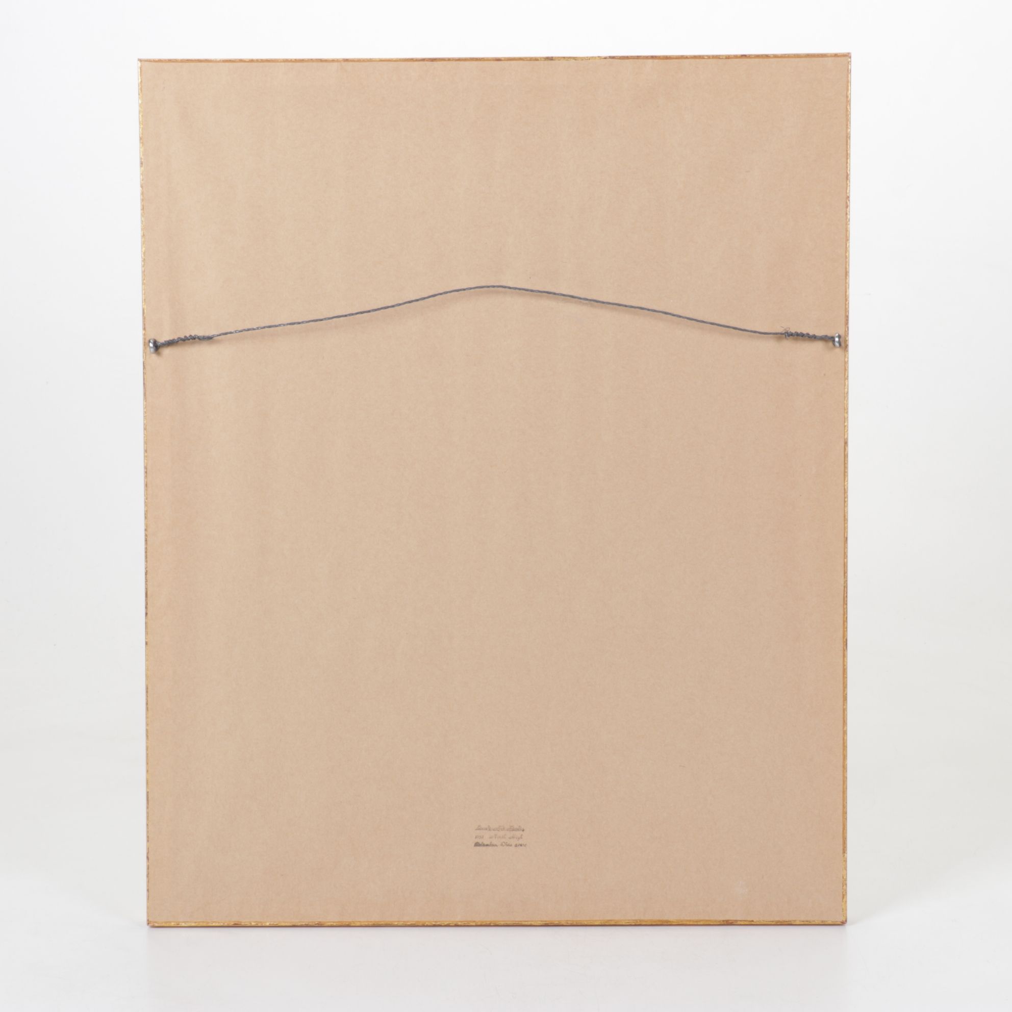 E. M. Mallinson Impressionist Watercolor Painting of People in City Market