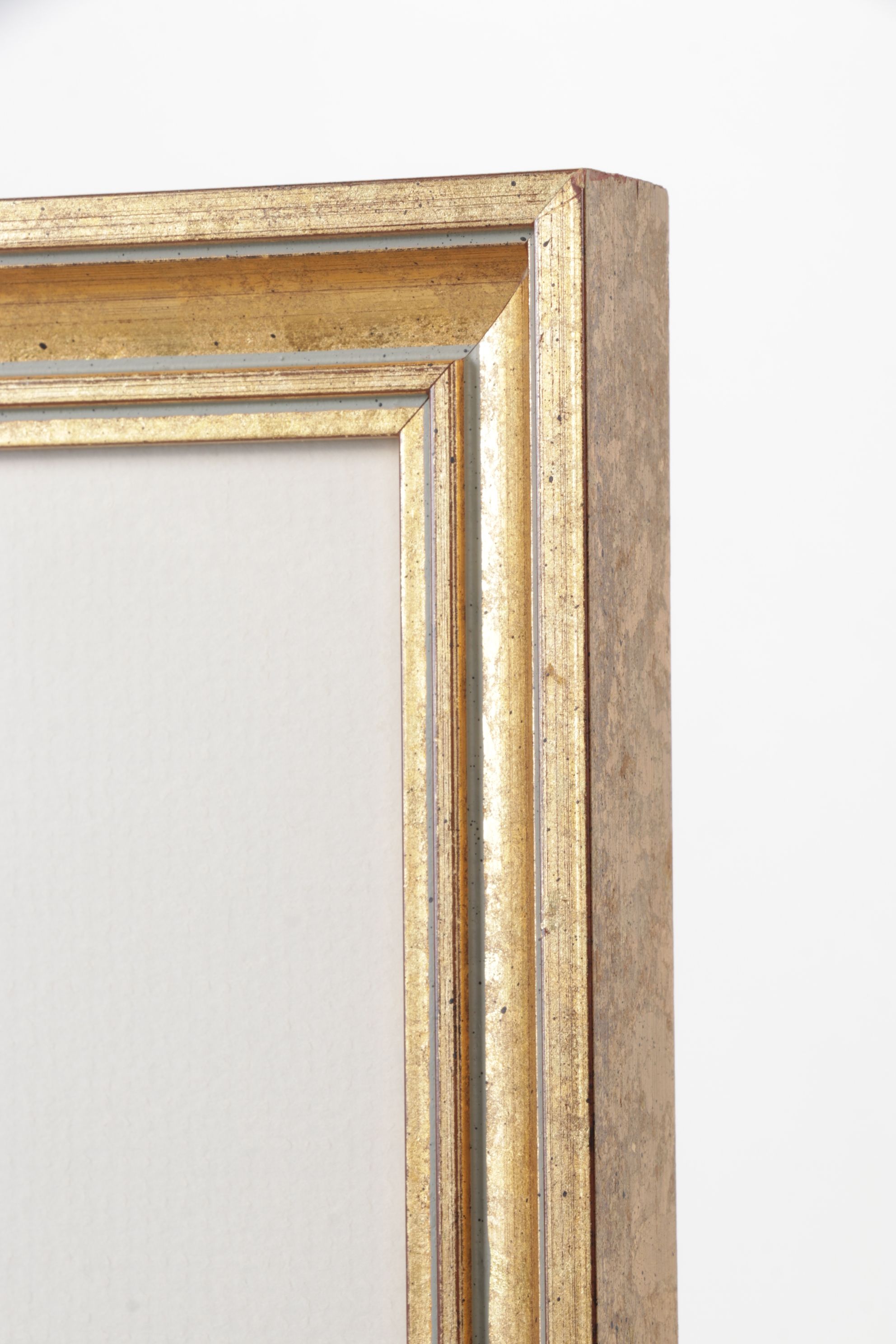 E. M. Mallinson Impressionist Watercolor Painting of People in City Market