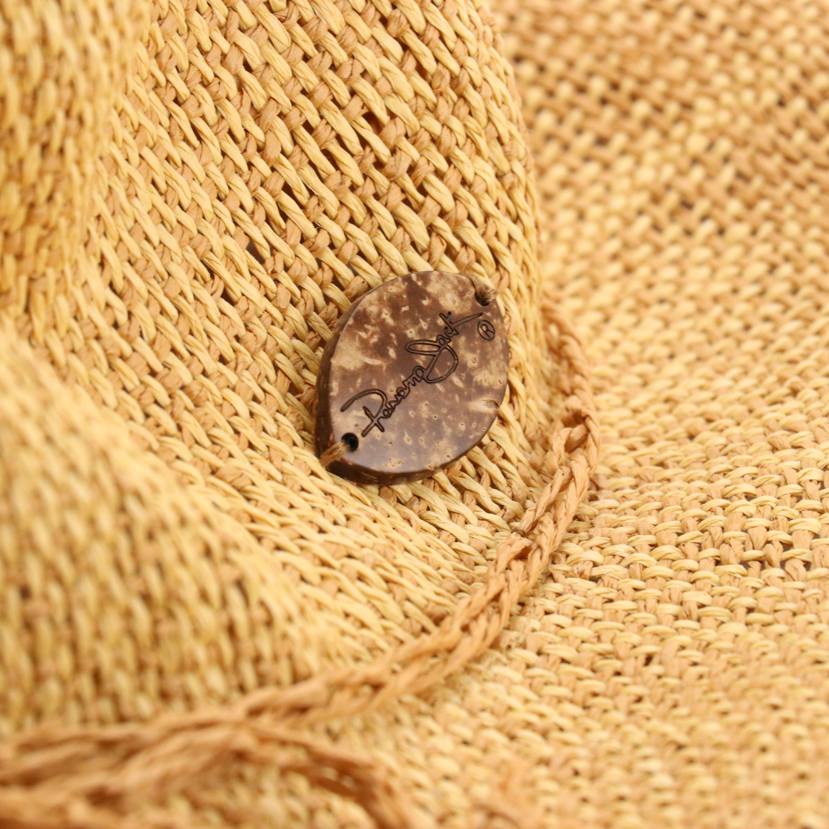 Panama Jack Floppy Toyo Straw Sun Hat