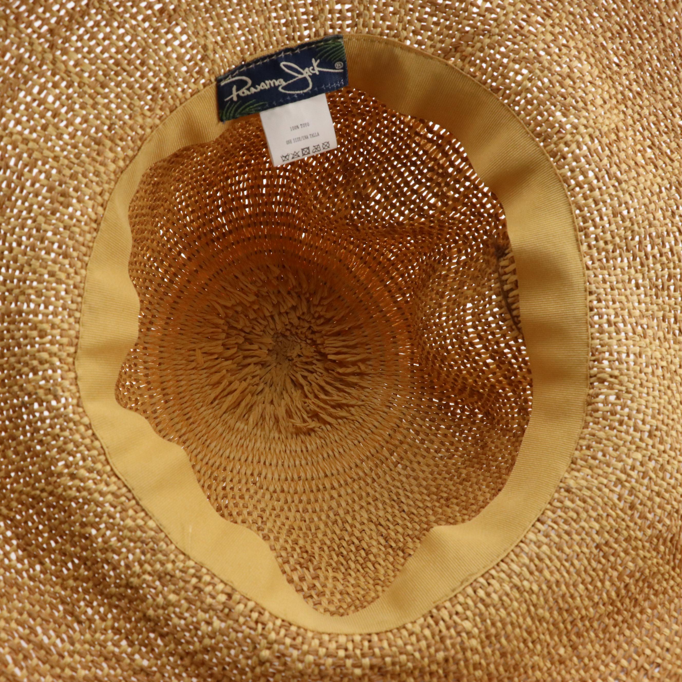 Panama Jack Floppy Toyo Straw Sun Hat