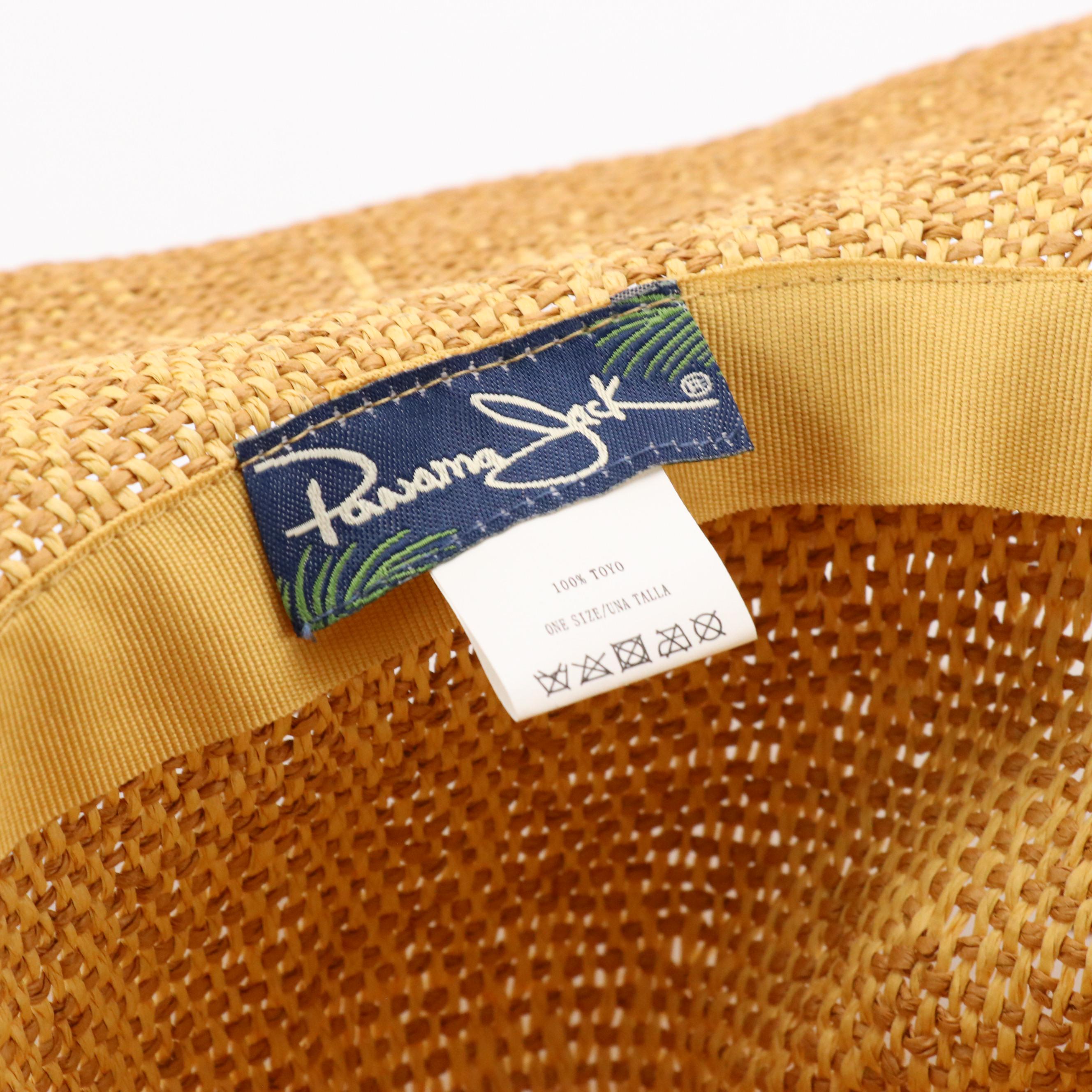 Panama Jack Floppy Toyo Straw Sun Hat