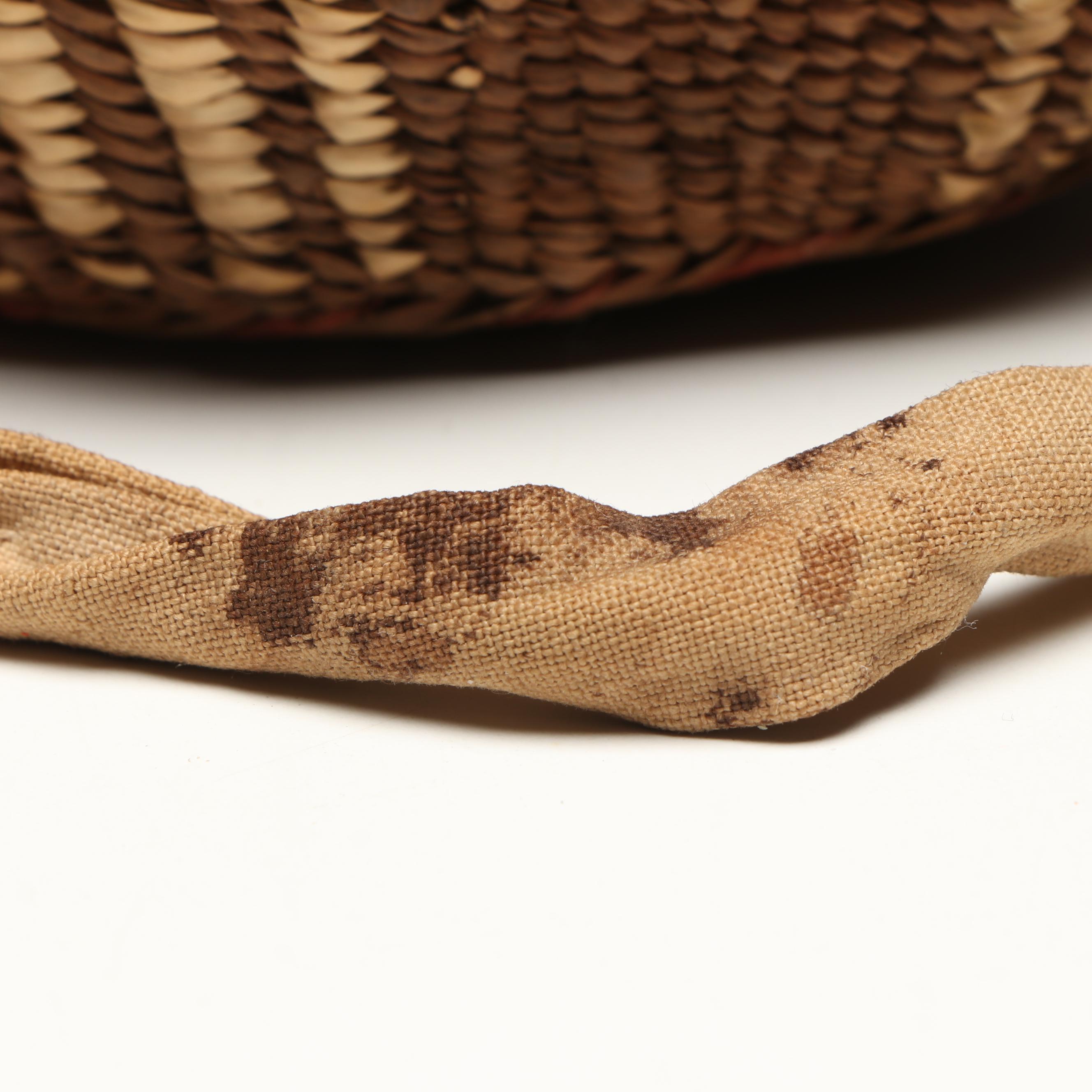 Indigenous Pacific Northwest Coast Gathering Basket