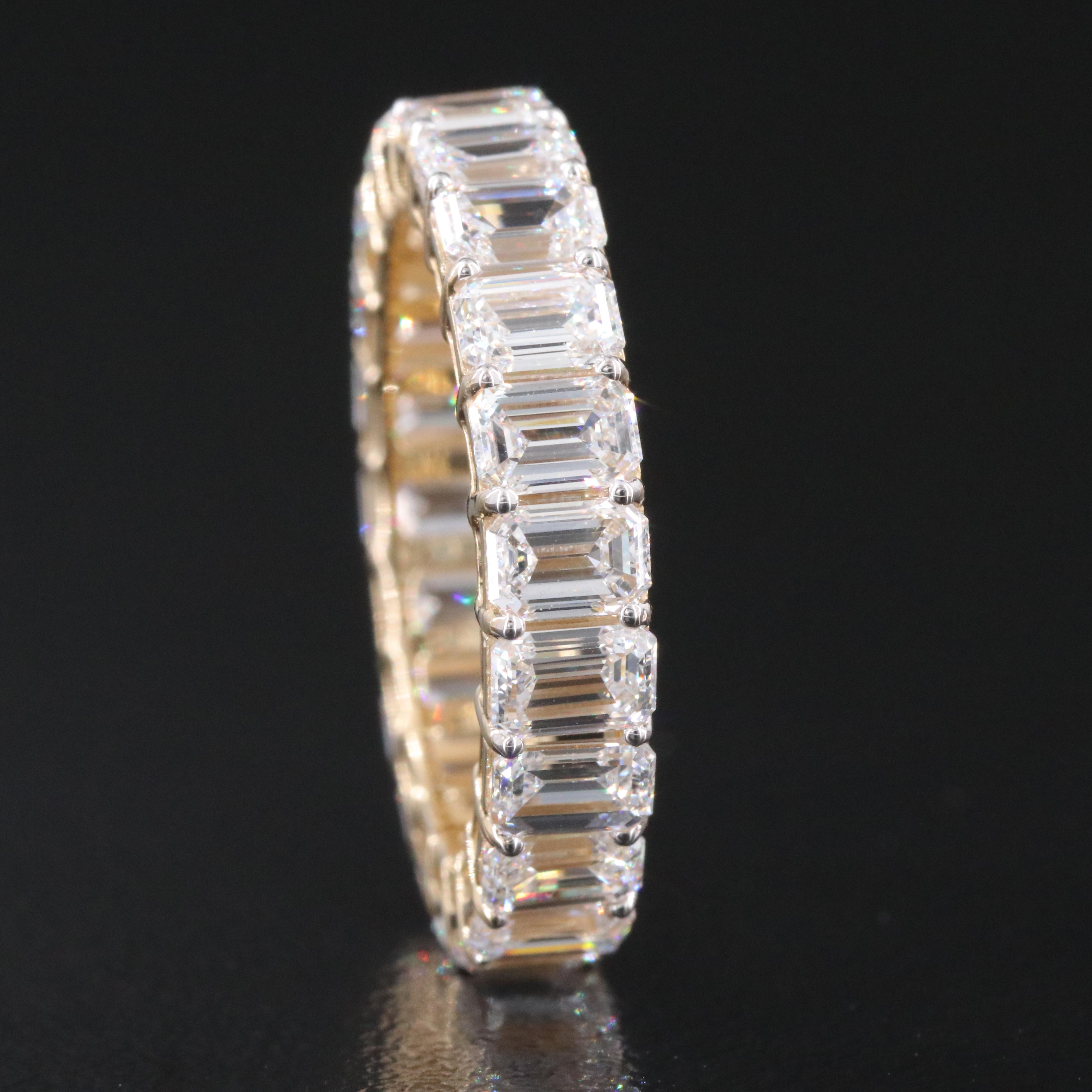 14K 5.32 CTW Lab Grown Diamond Eternity Band