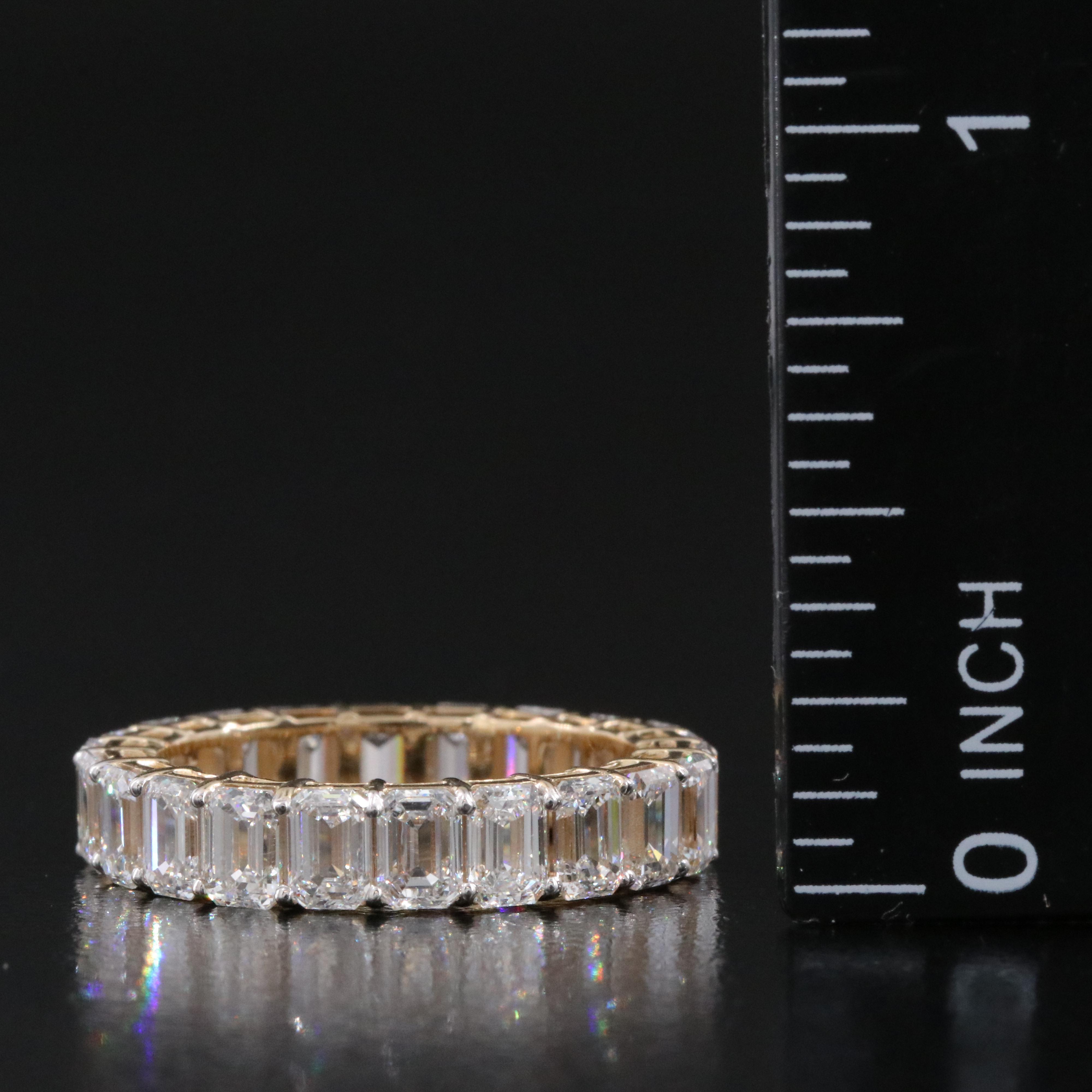 14K 5.32 CTW Lab Grown Diamond Eternity Band