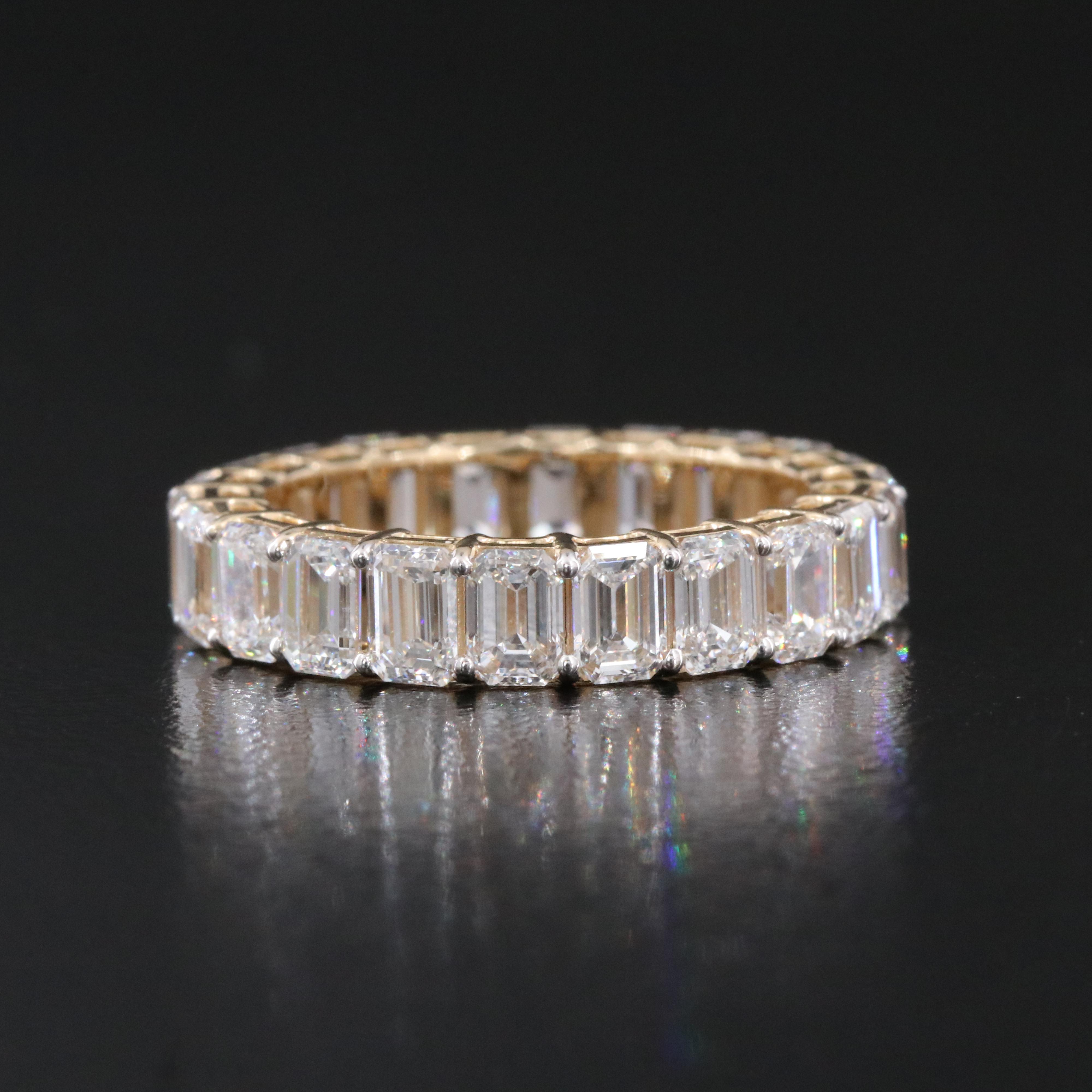 14K 5.32 CTW Lab Grown Diamond Eternity Band