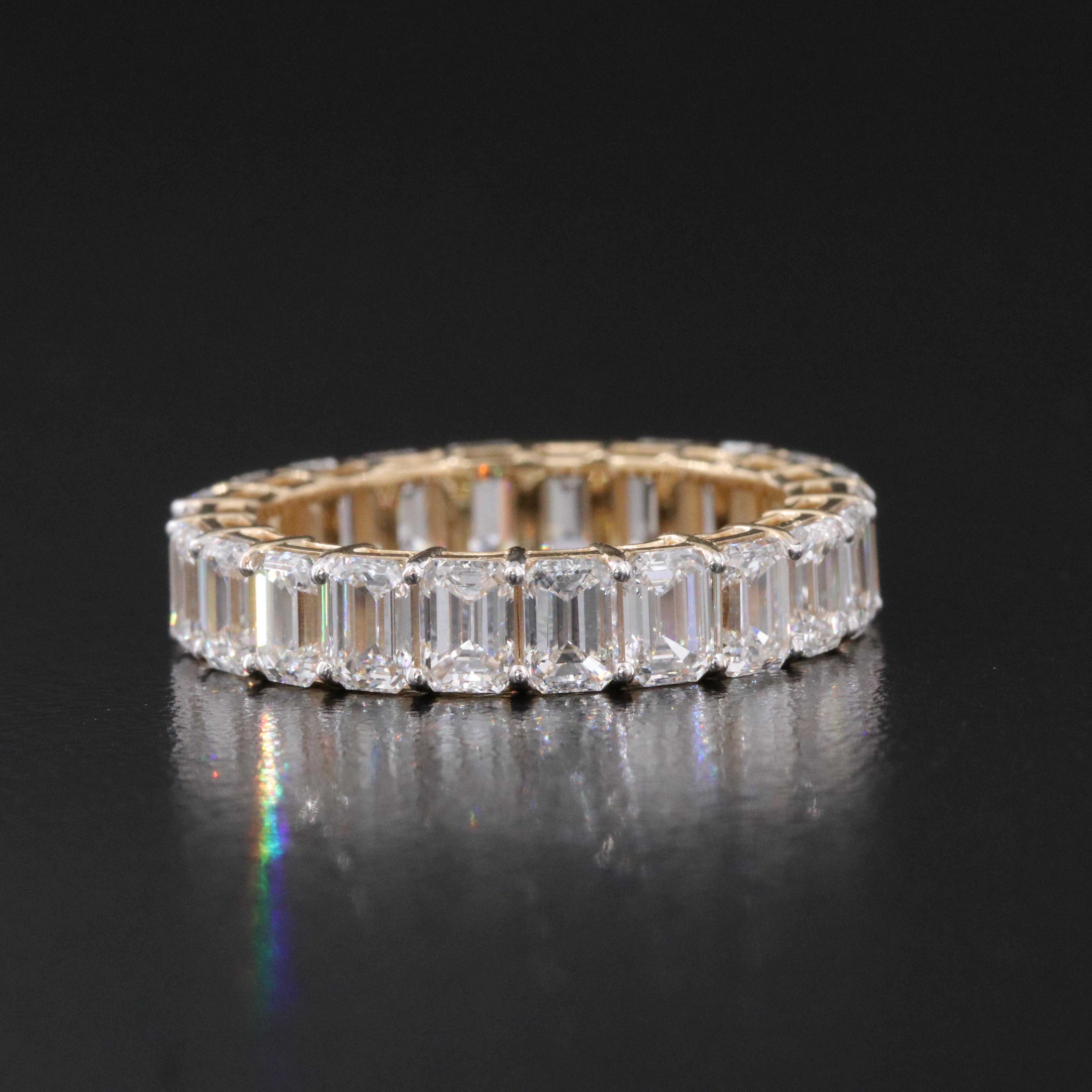 14K 5.32 CTW Lab Grown Diamond Eternity Band