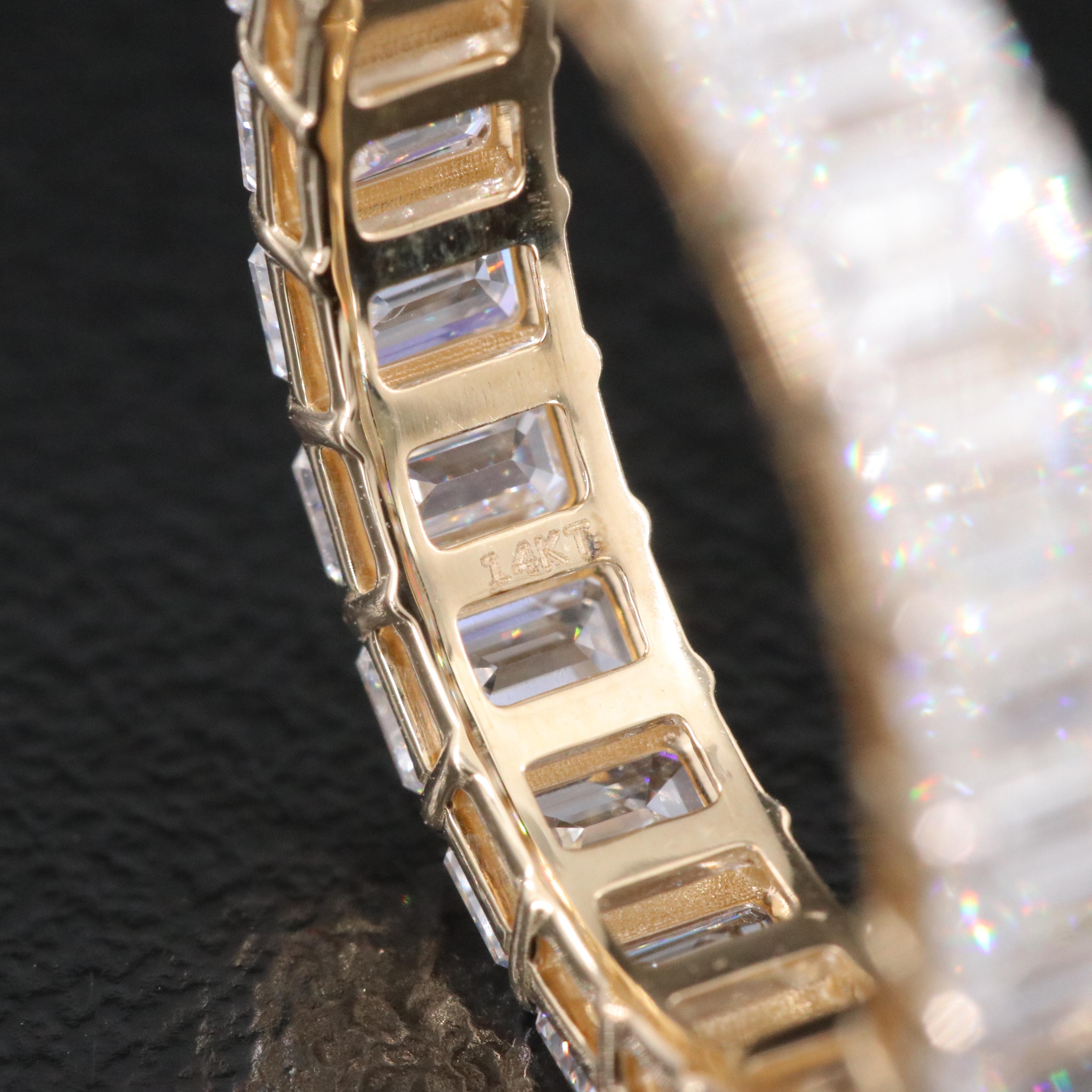 14K 5.32 CTW Lab Grown Diamond Eternity Band