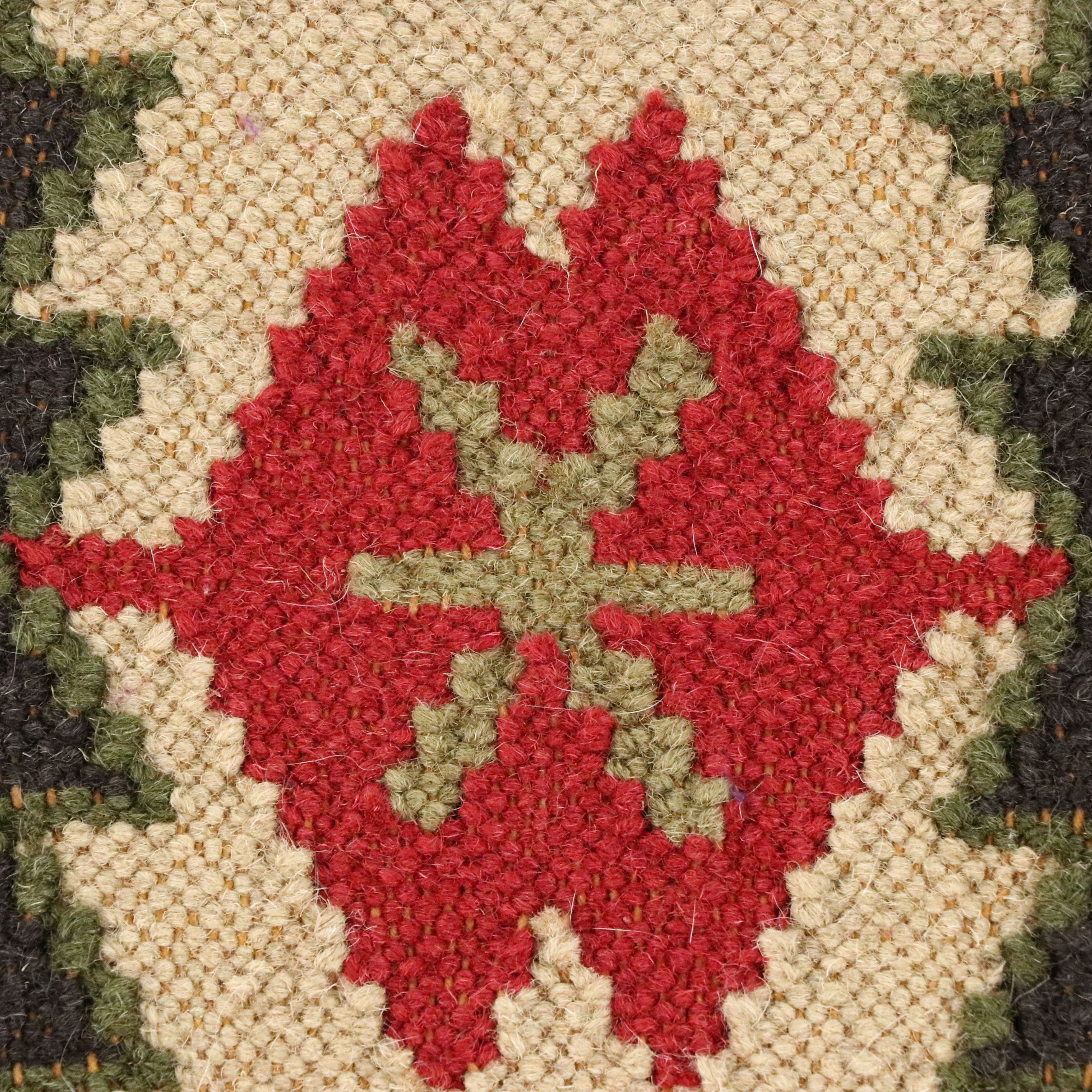 6'3 x 9'11 Handwoven Turkish Malatya Area Rug