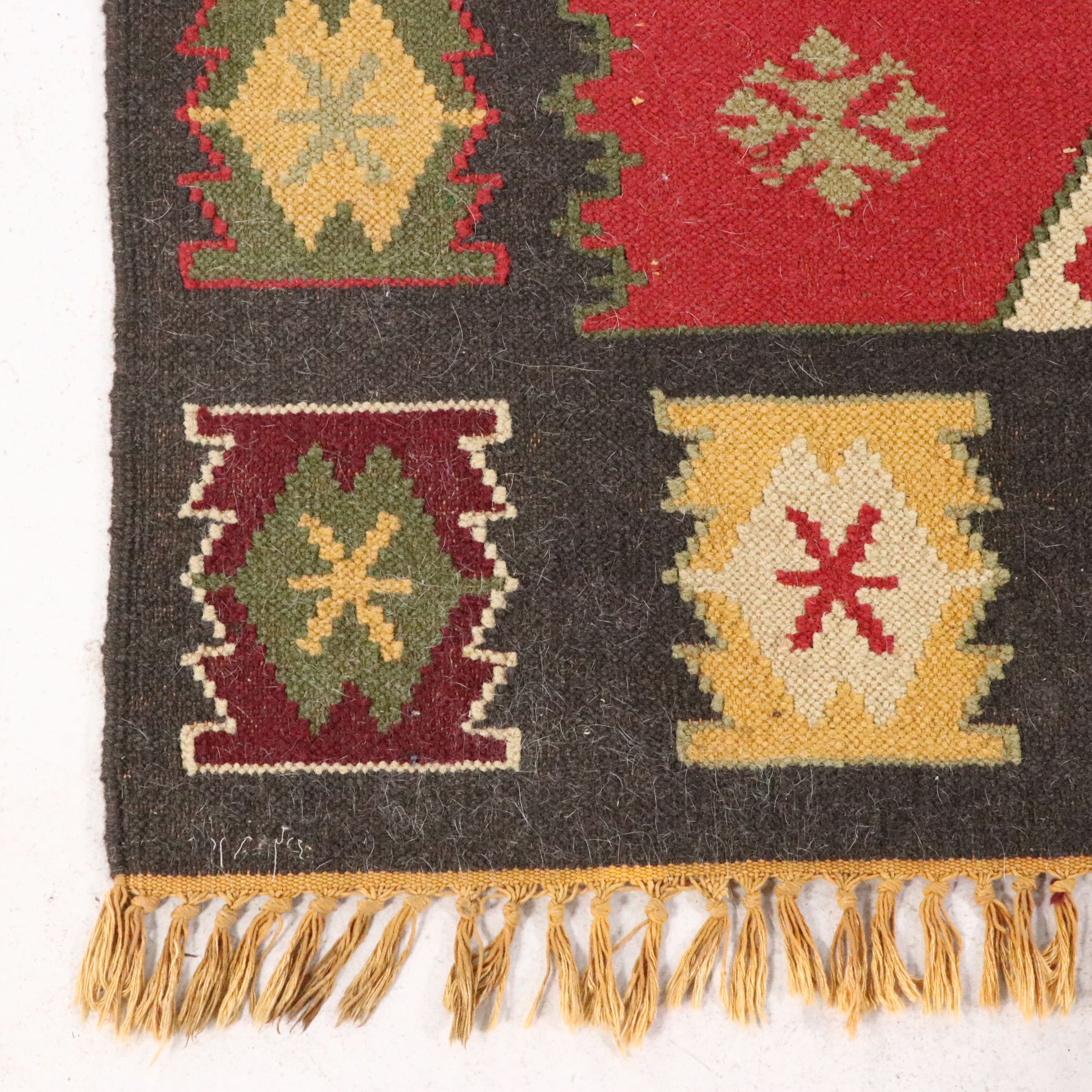 6'3 x 9'11 Handwoven Turkish Malatya Area Rug