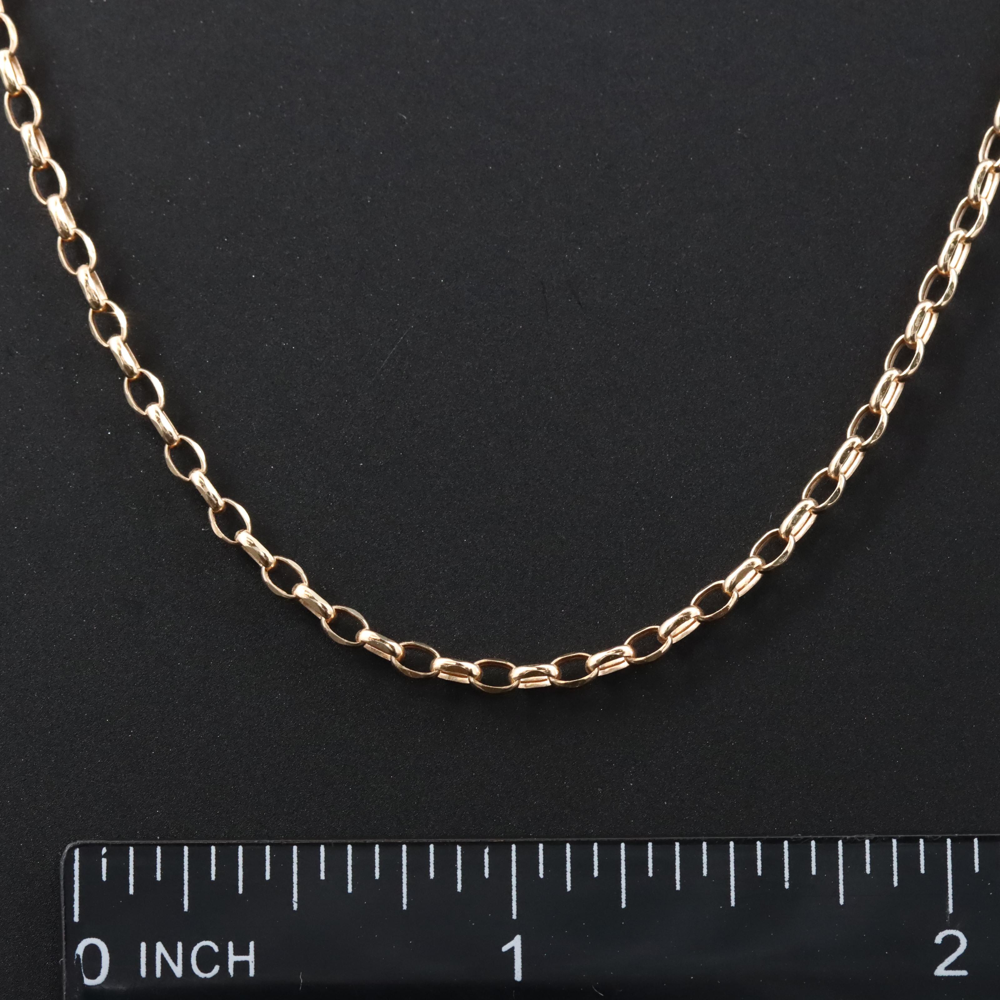 14K Cable Chain Necklace