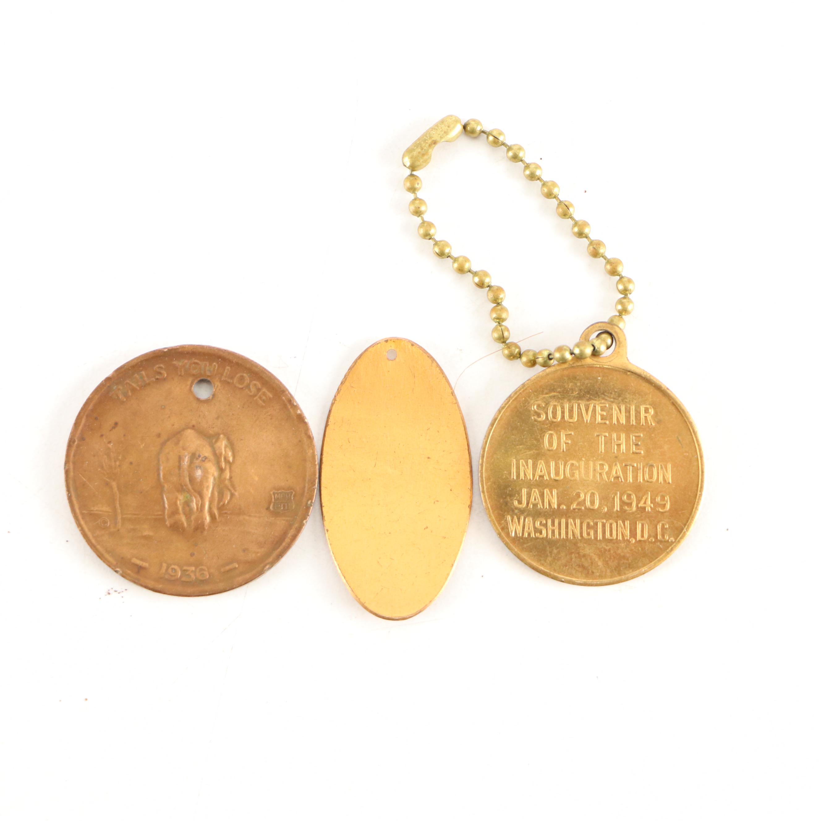 Franklin Roosevelt, Harry Truman, and Other Political Pinbacks