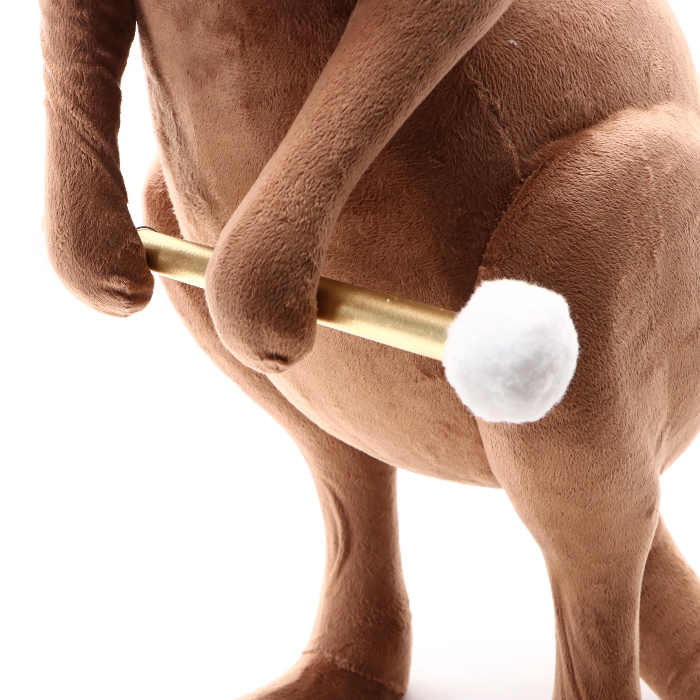 Stuffed Kangaroo with Top Hat