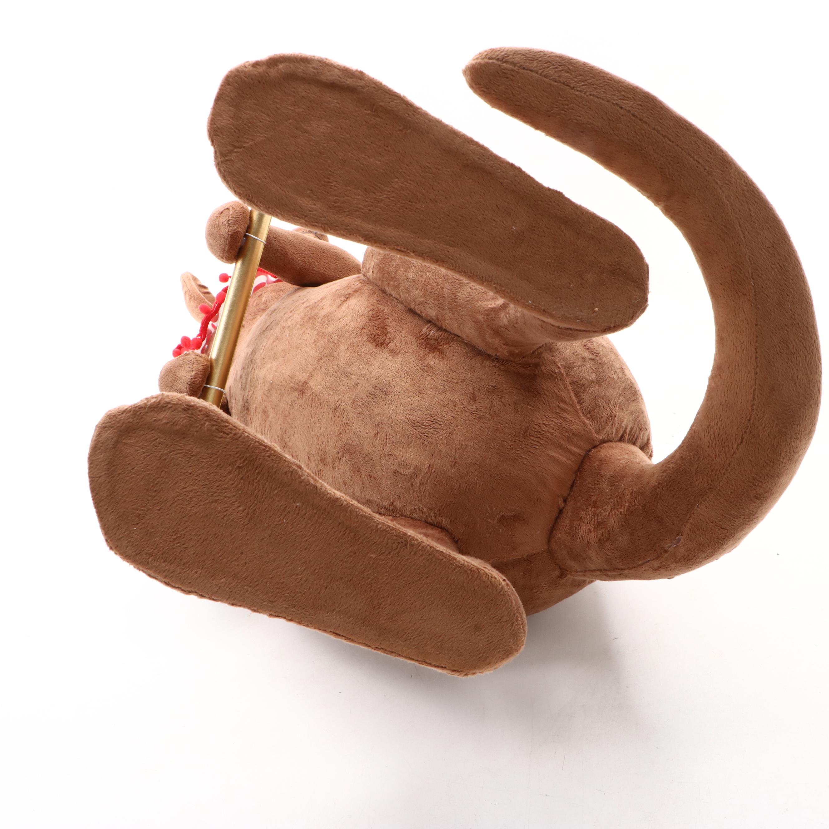 Stuffed Kangaroo with Top Hat