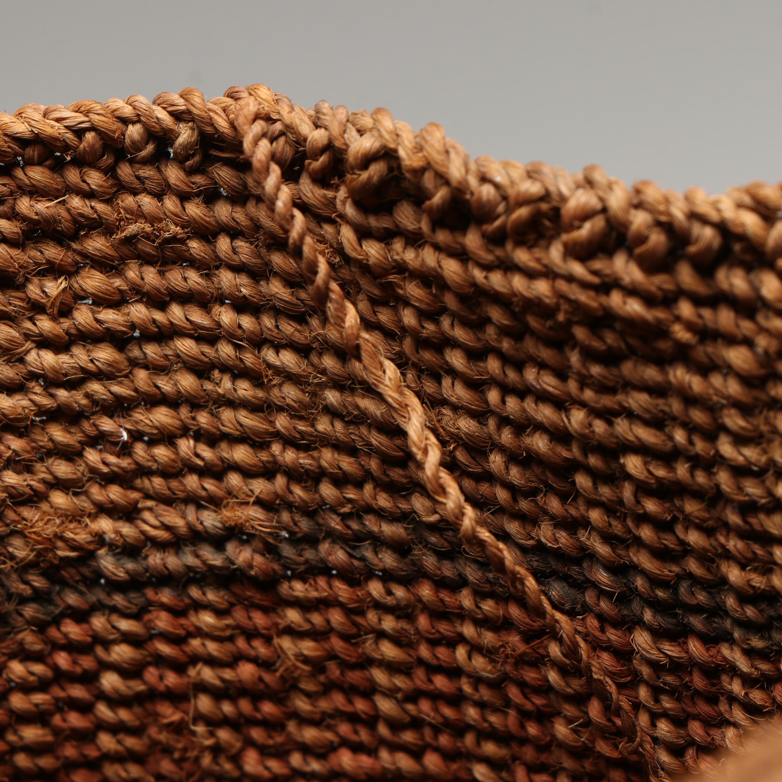 Indigenous Pacific Northwest Plateau Plaited Puyallup Basket