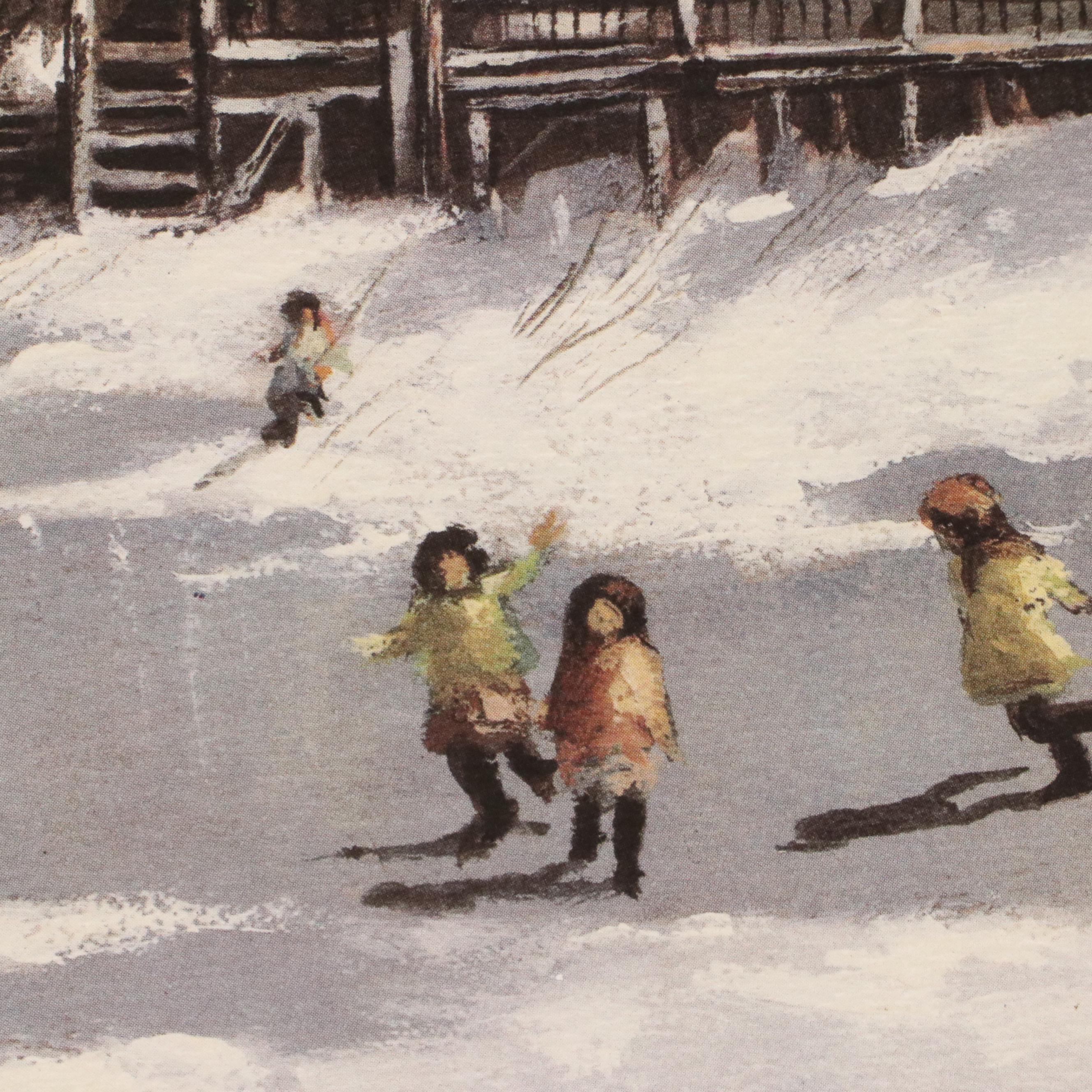 Robert Fabe Offset Lithograph Calendars for 1988 and 1989