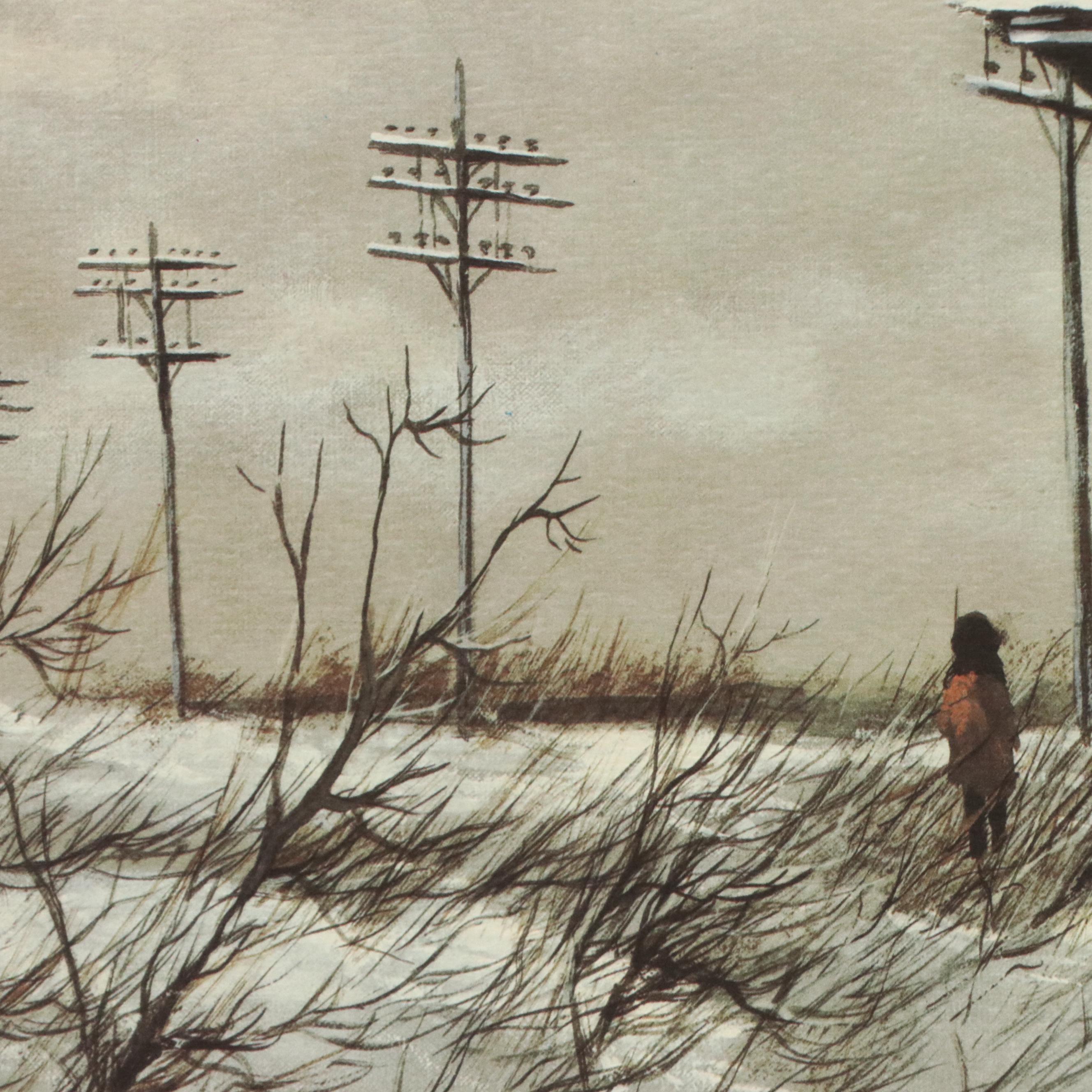 Robert Fabe Offset Lithograph Calendars for 1988 and 1989