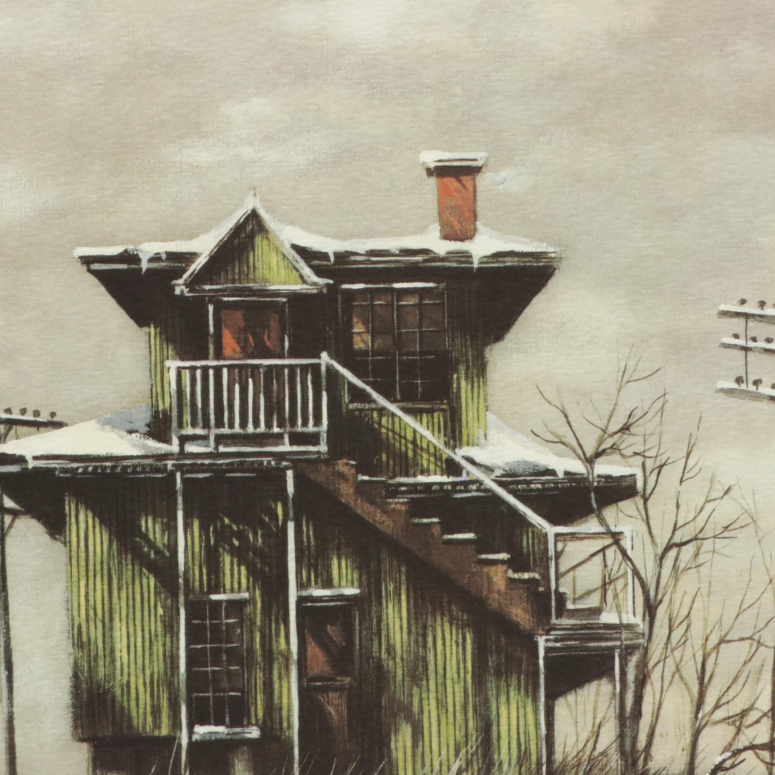 Robert Fabe Offset Lithograph Calendars for 1988 and 1989