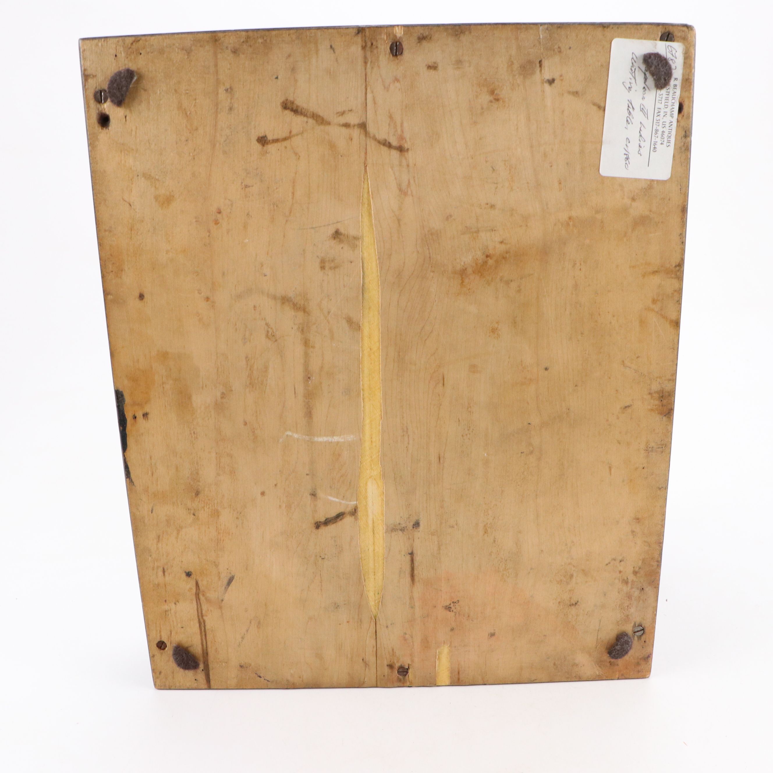 Victorian Lacquerware and Mother-of-Pearl Inlay Writing Desk