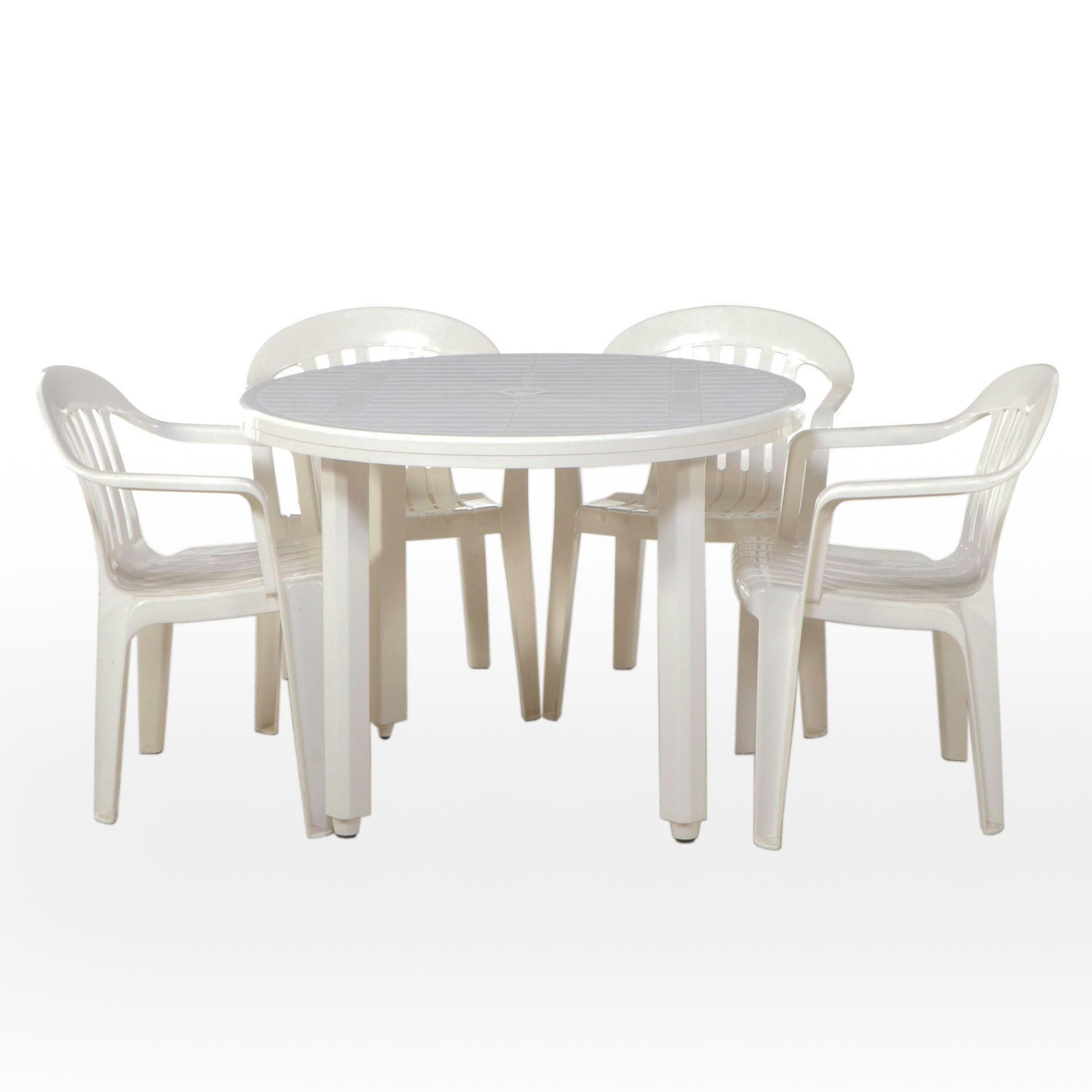 Plastic Patio Dining Set