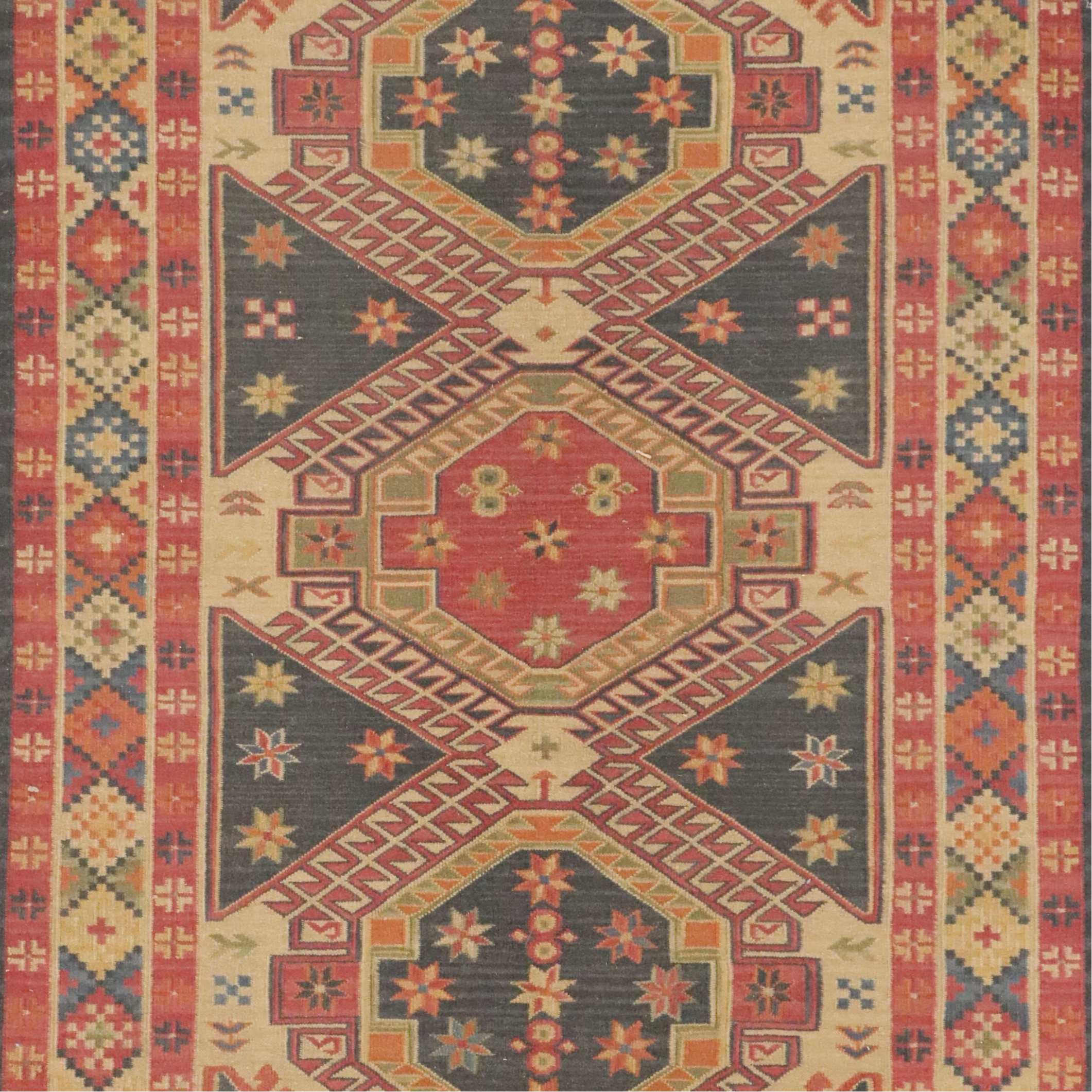 5'3 x 8'6 Handwoven Turkish Malatya Kilim Area Rug