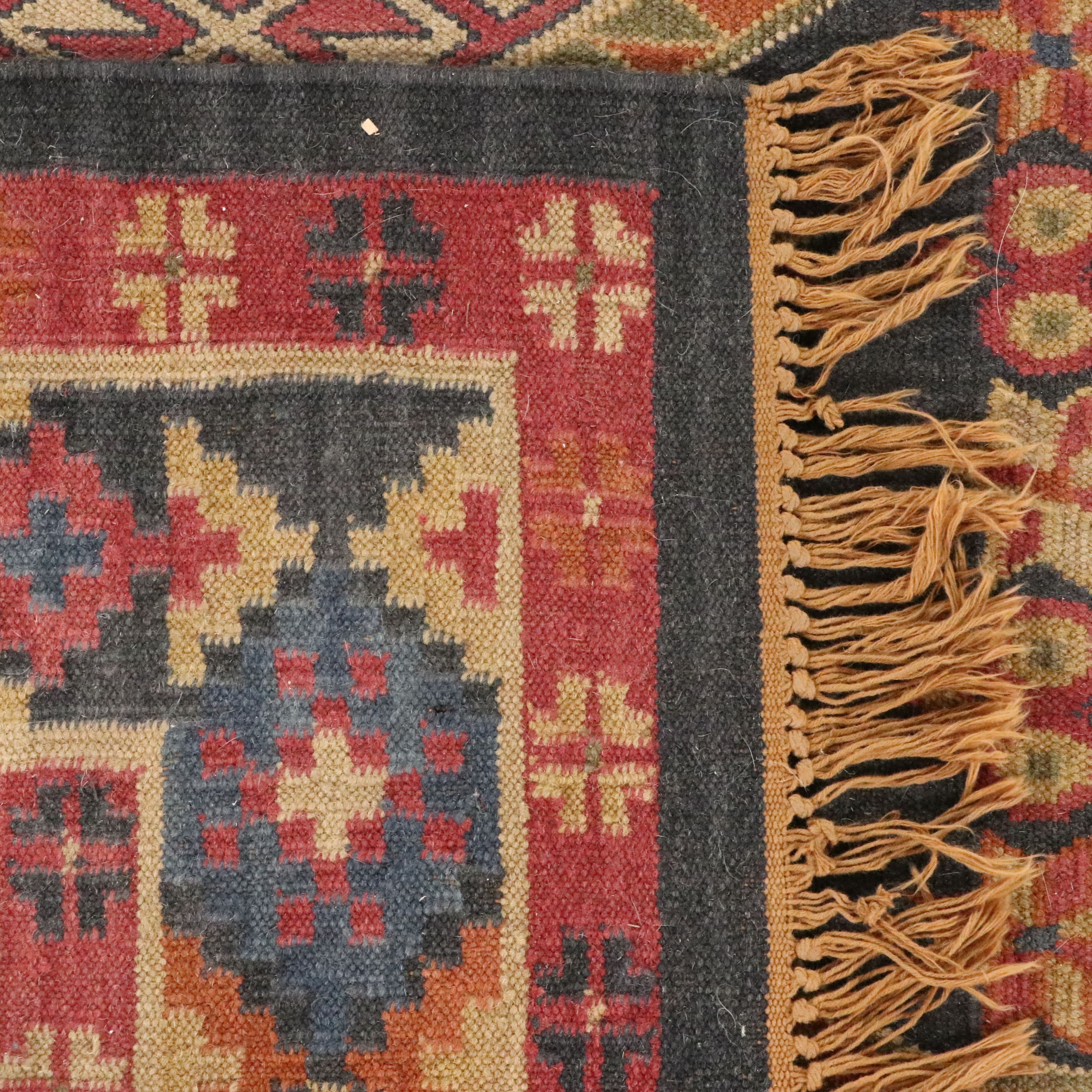 5'3 x 8'6 Handwoven Turkish Malatya Kilim Area Rug
