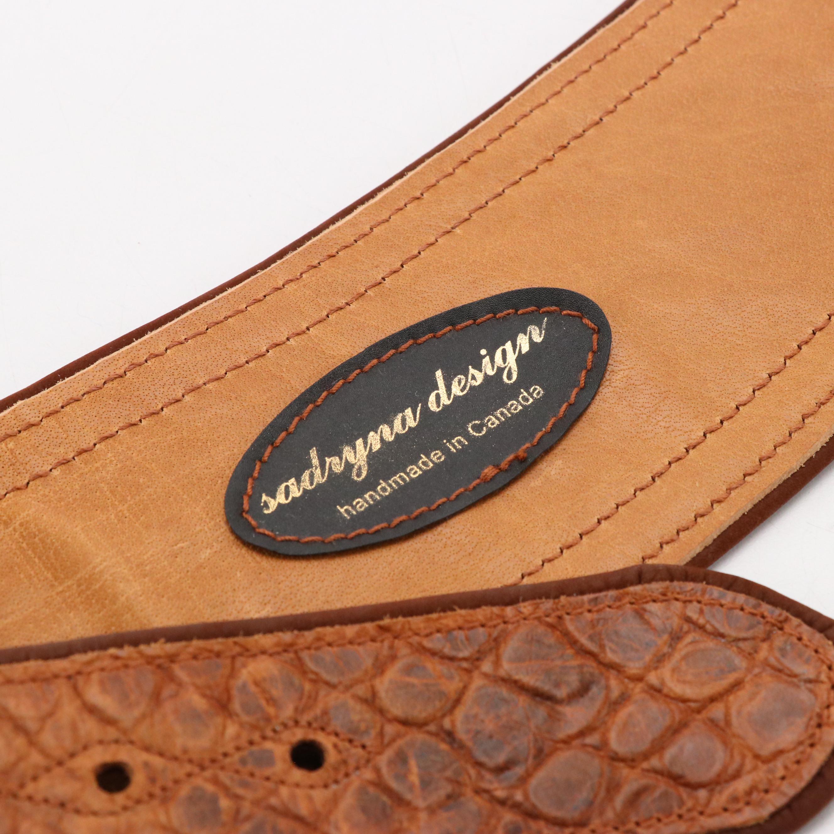 Sadryna Design Wide Leather Belt