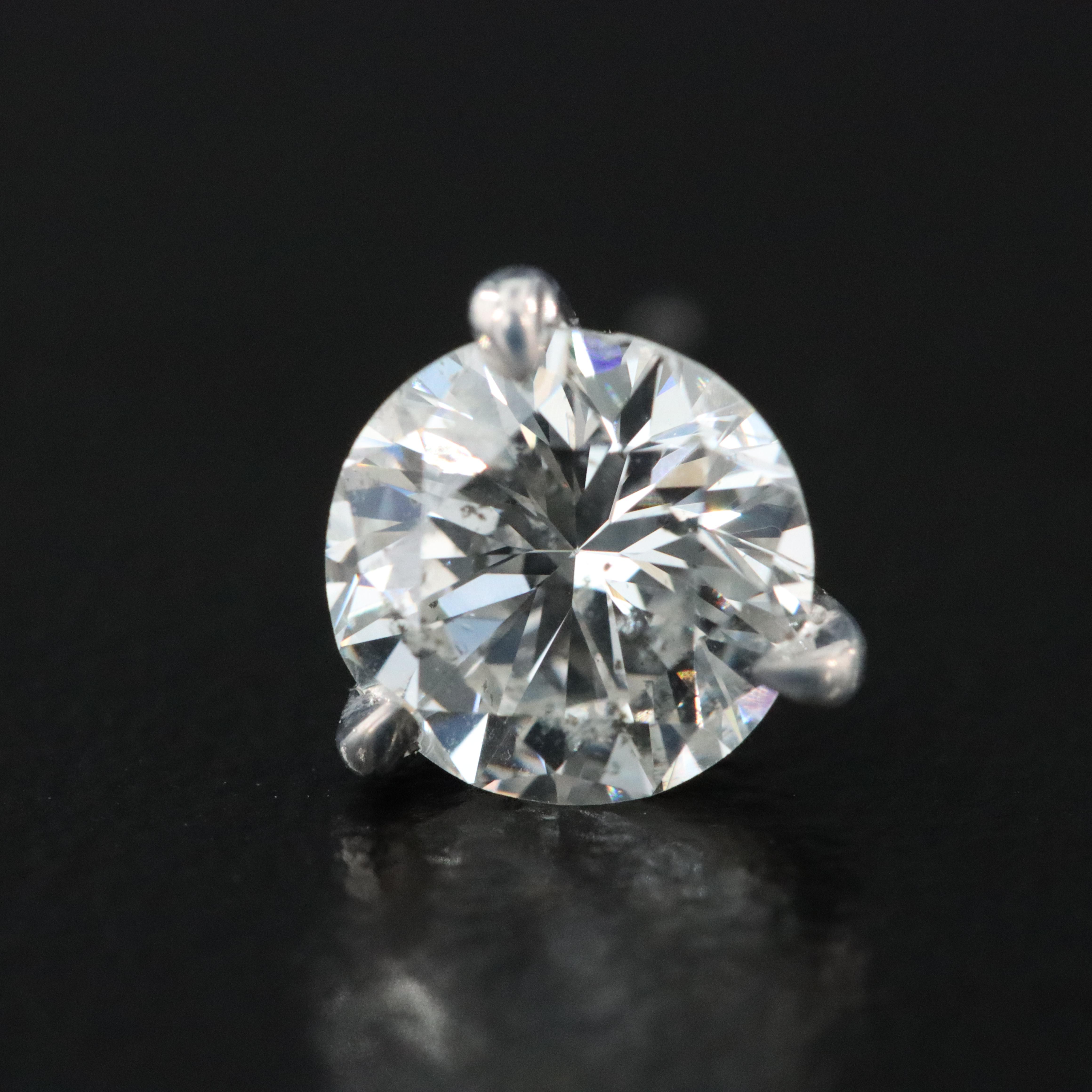 14K 2.01 CTW Diamond Stud Earrings