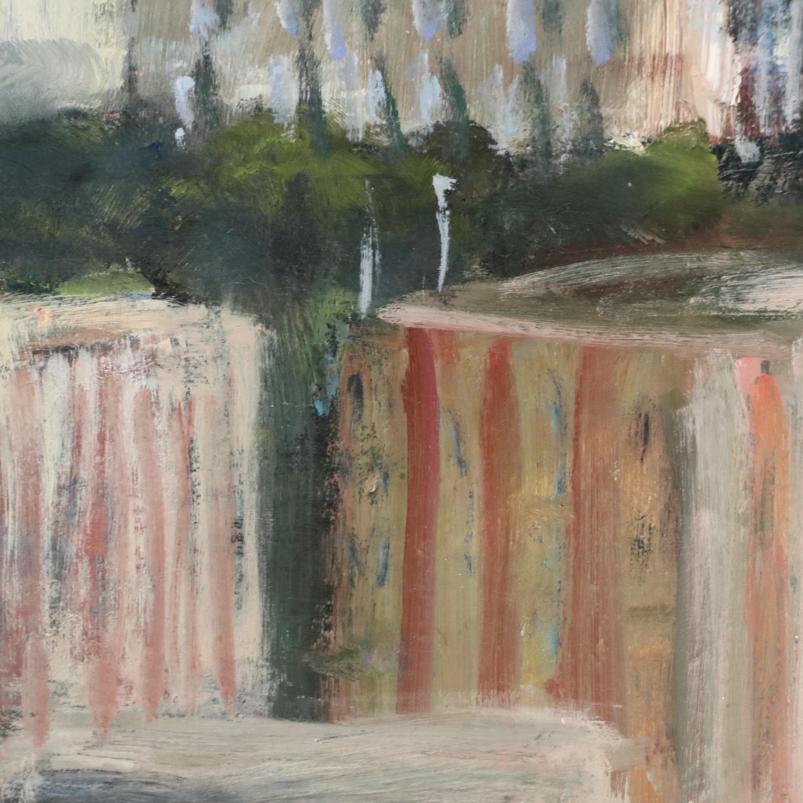 Nino Pippa Oil Painting "Capitol Hill," 2022