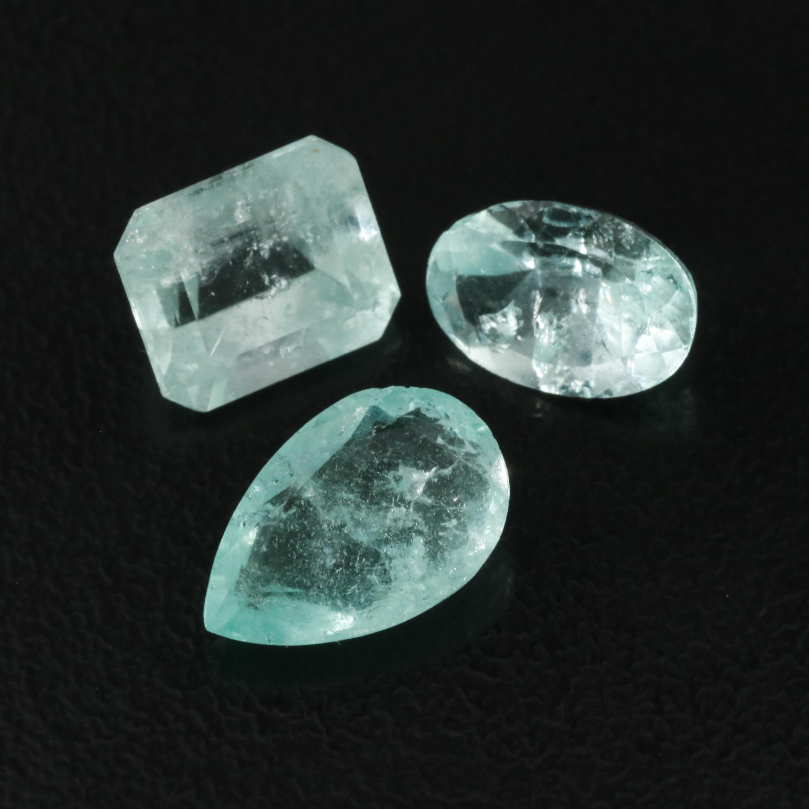 Loose 5.49 CTW Emeralds