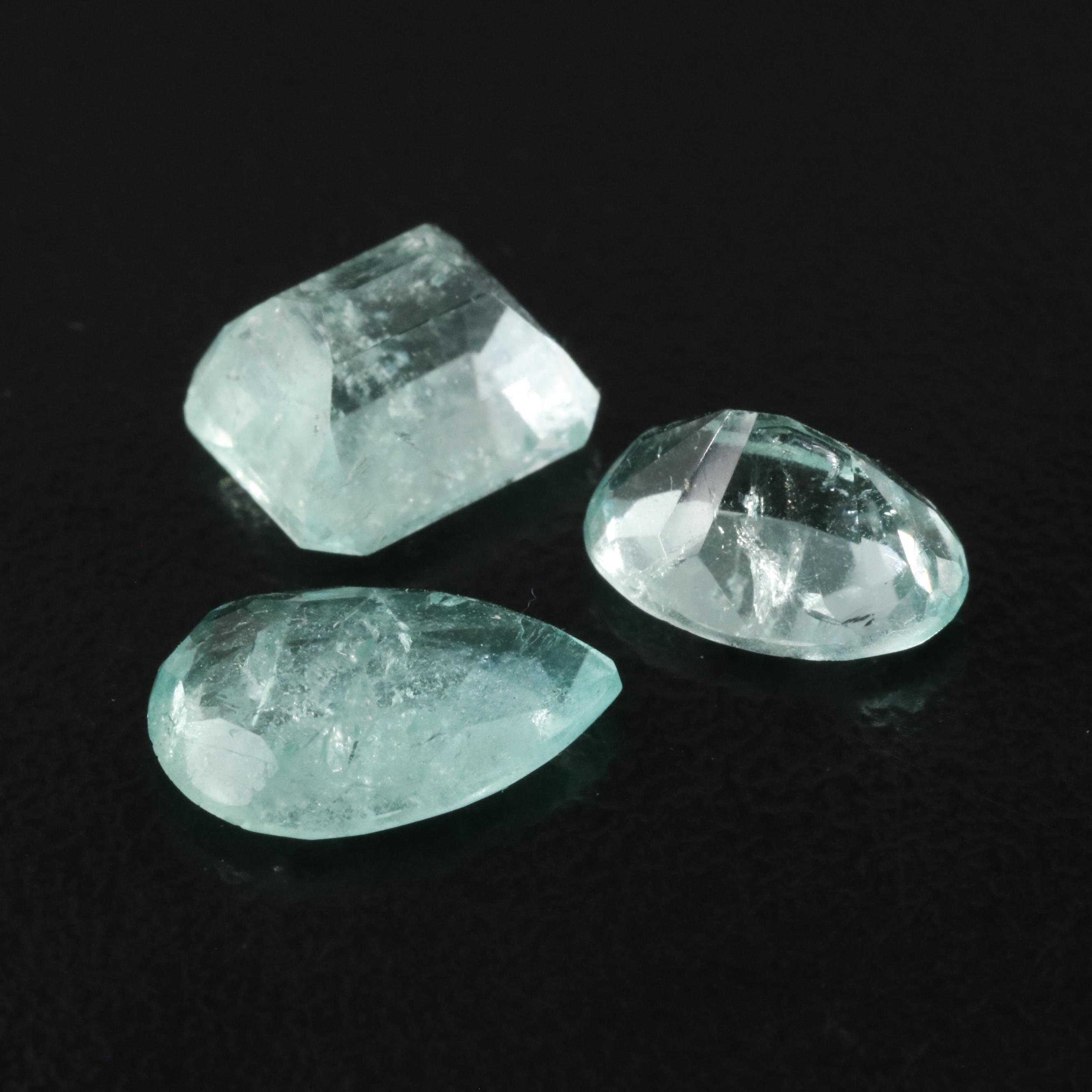 Loose 5.49 CTW Emeralds