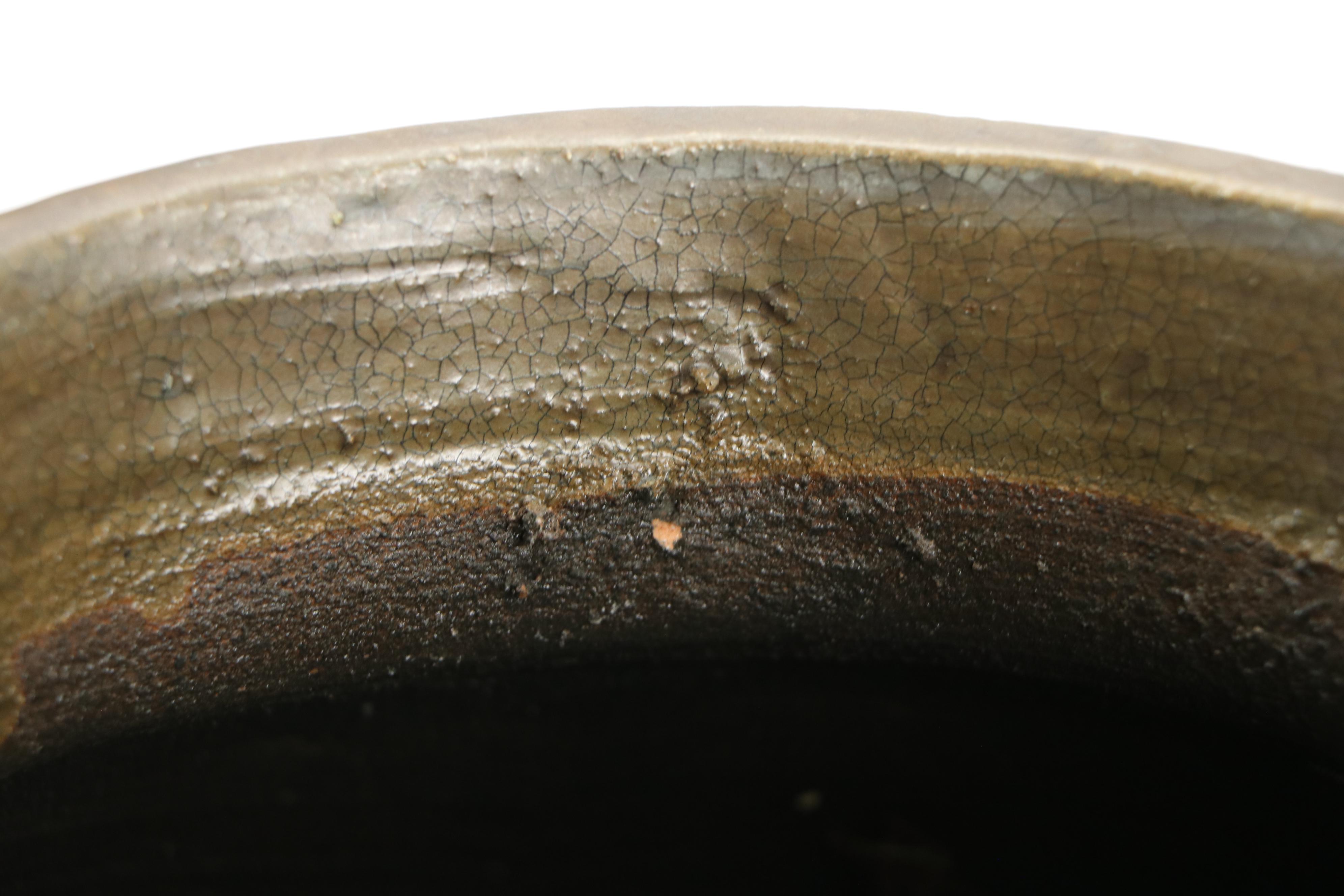 Rustic Grey Stoneware Vase