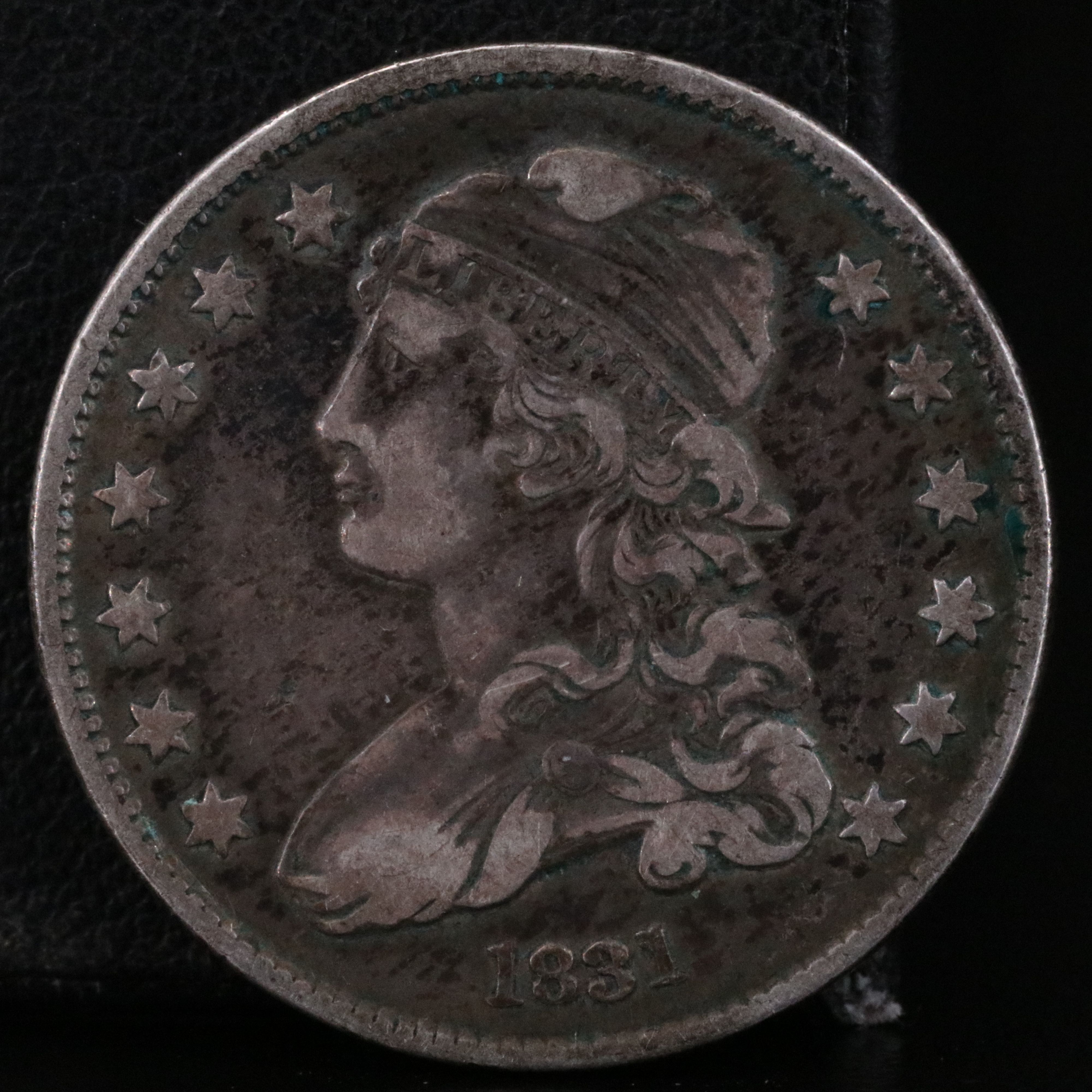 1831 Capped Bust Silver Quarter
