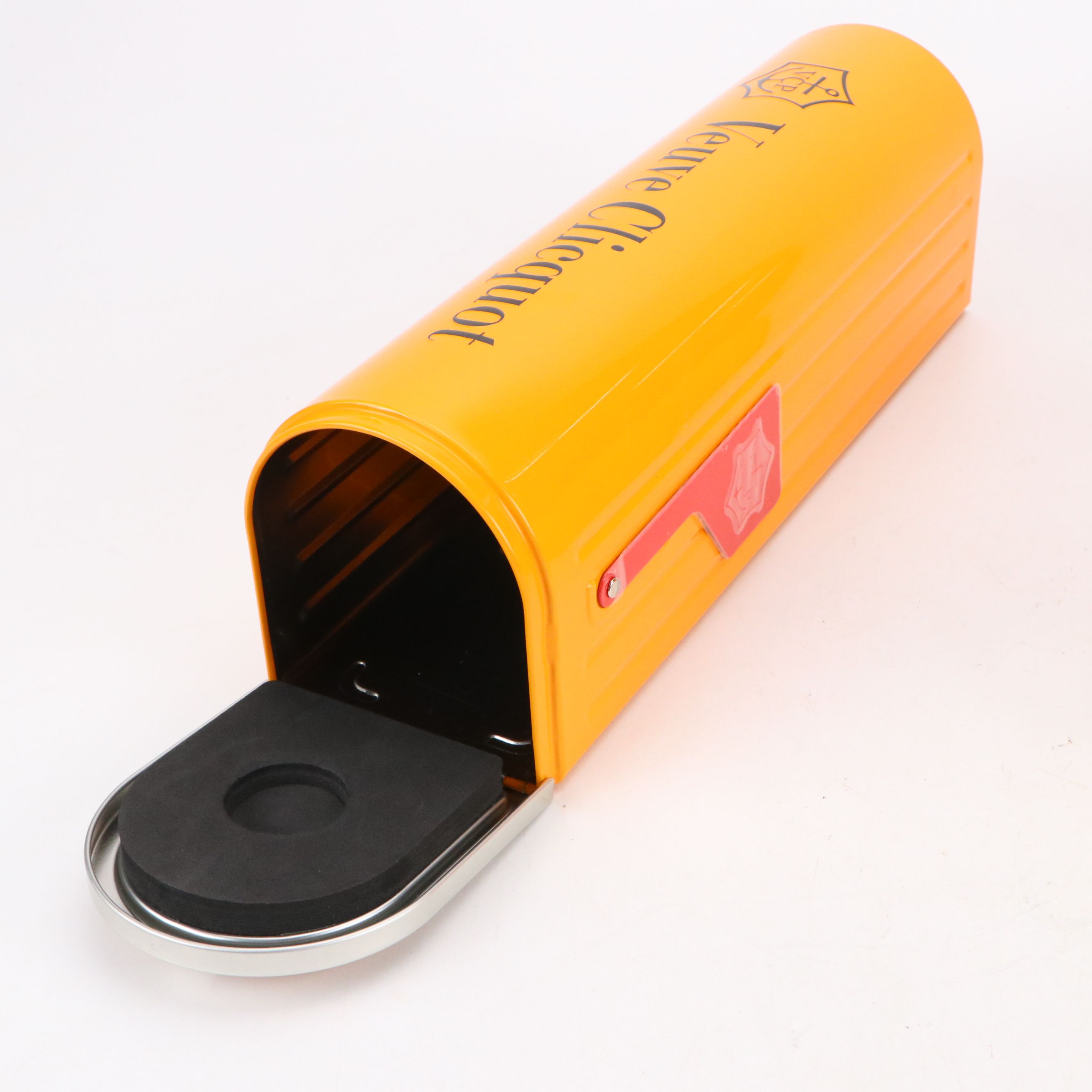 Four Veuve Clicquot Mailbox Champagne Novelty Gift Boxes