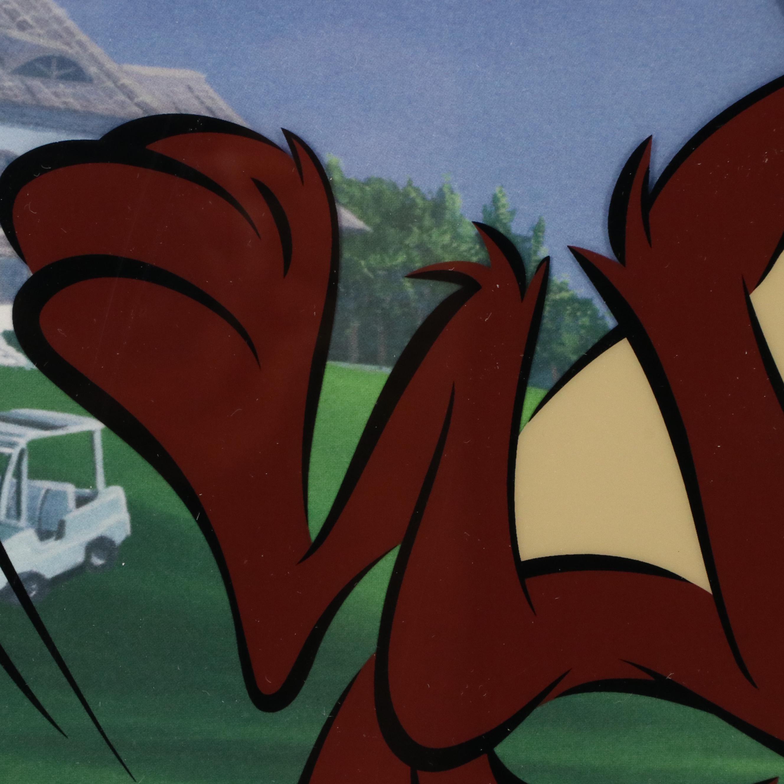 Warner Bros. Looney Tunes Sericel "Taz Tee-Off," 2000