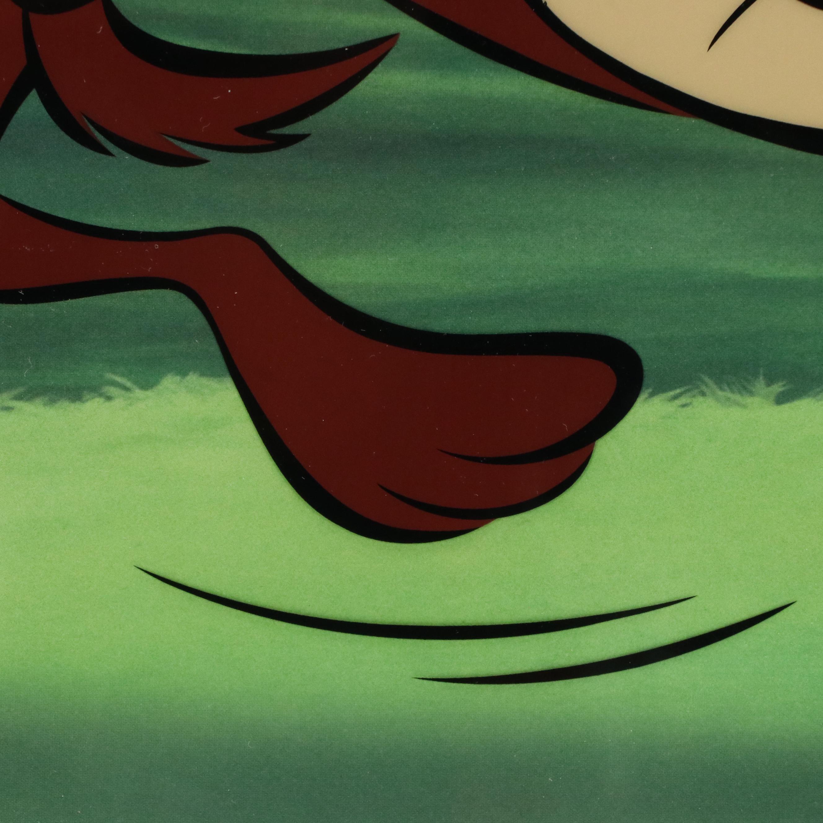 Warner Bros. Looney Tunes Sericel "Taz Tee-Off," 2000