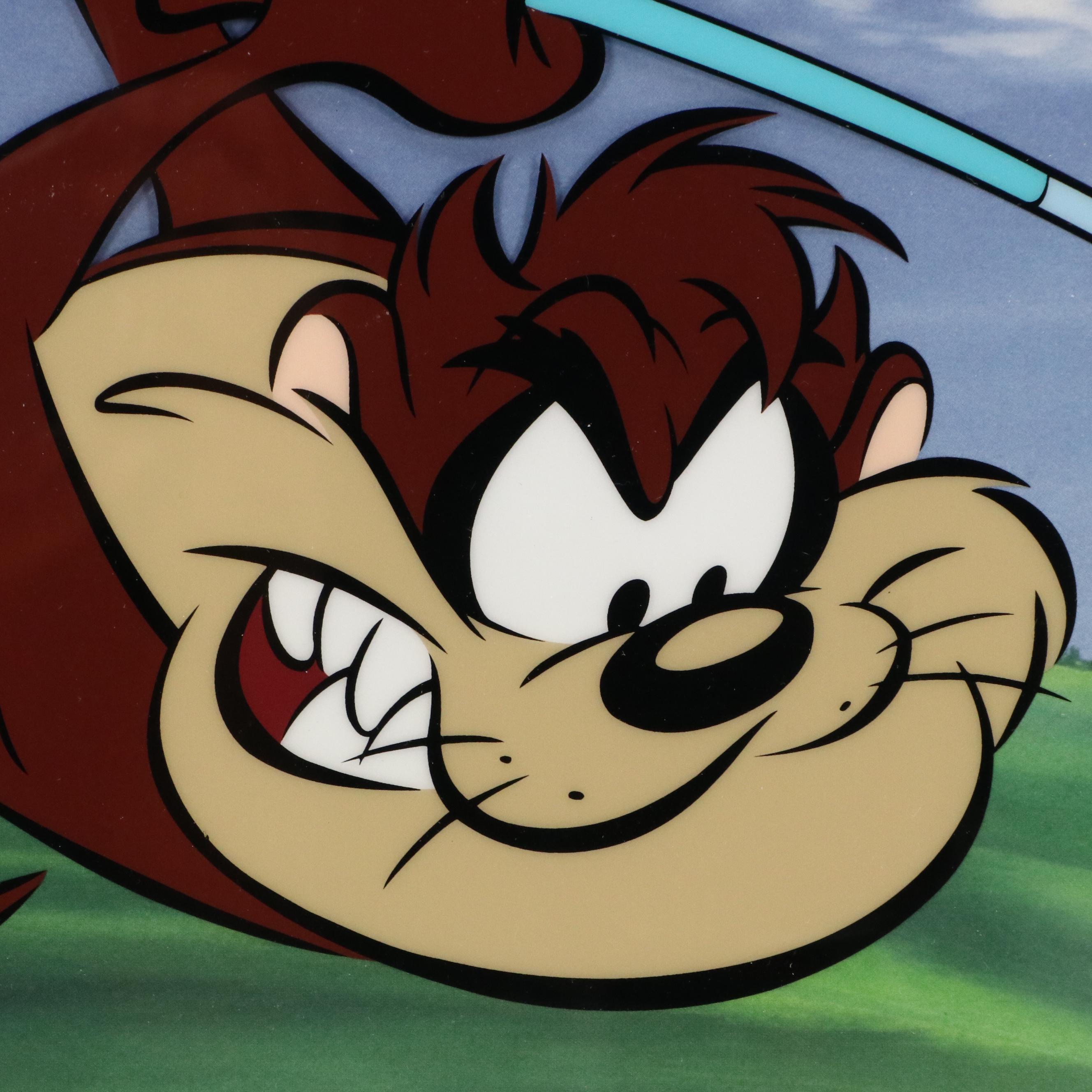 Warner Bros. Looney Tunes Sericel "Taz Tee-Off," 2000