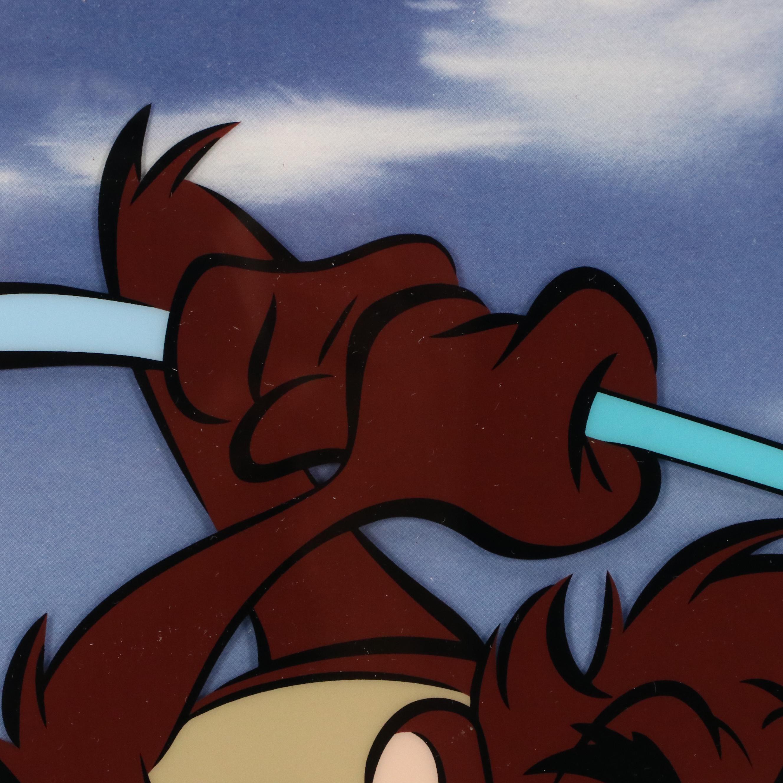 Warner Bros. Looney Tunes Sericel "Taz Tee-Off," 2000