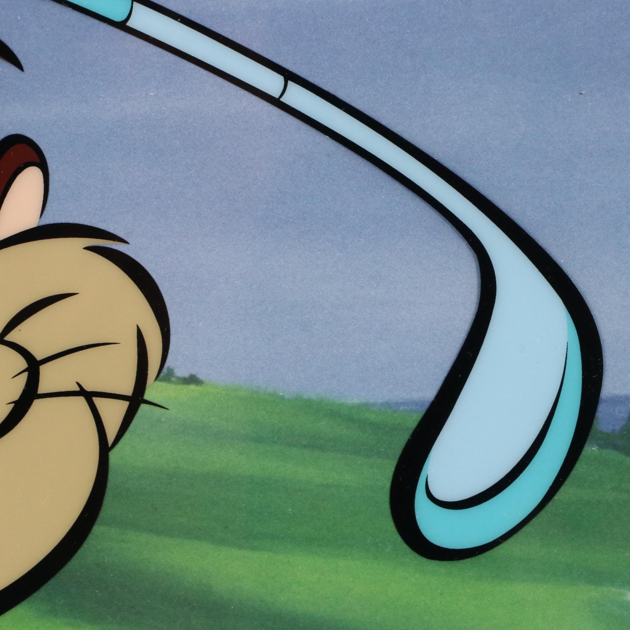 Warner Bros. Looney Tunes Sericel "Taz Tee-Off," 2000