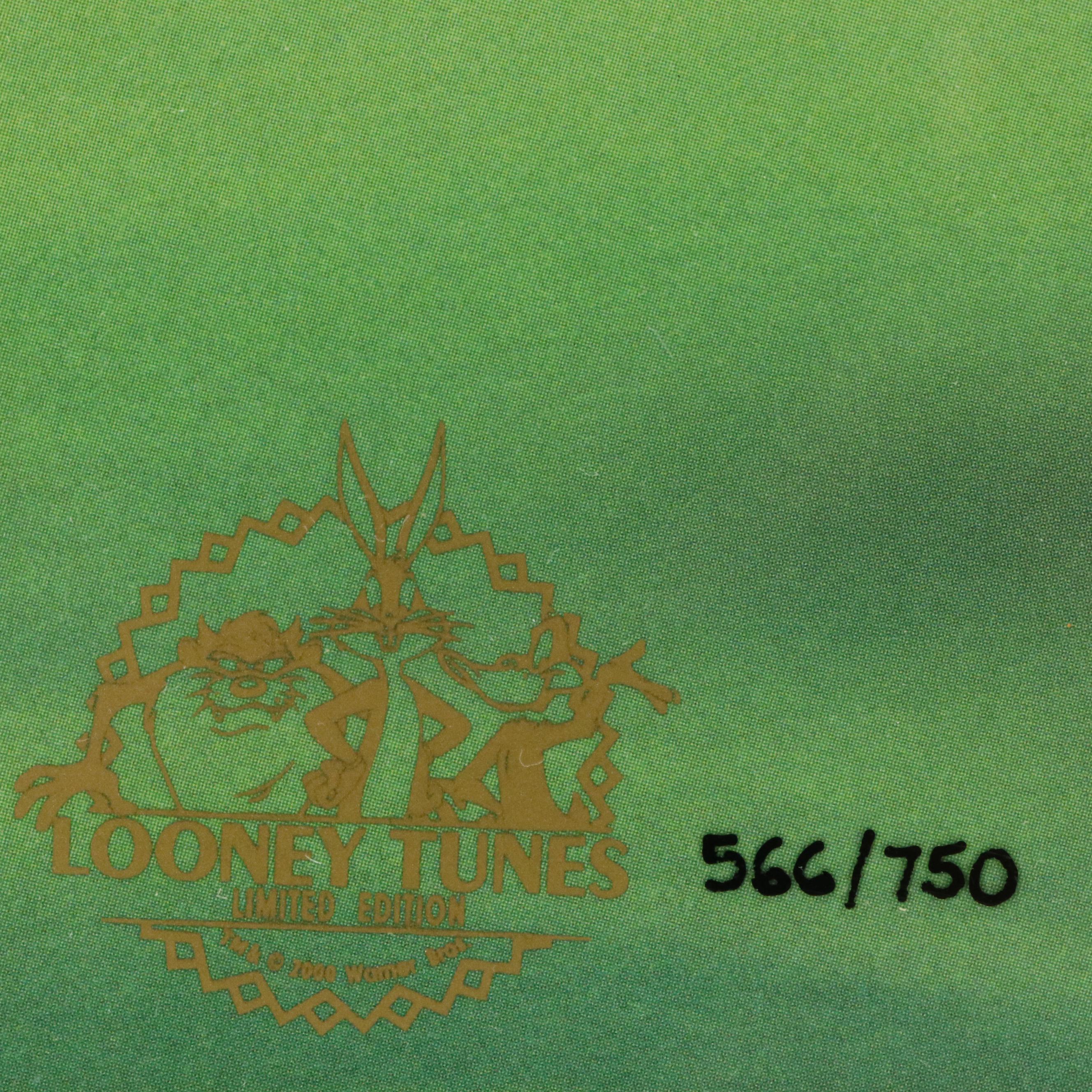 Warner Bros. Looney Tunes Sericel "Taz Tee-Off," 2000