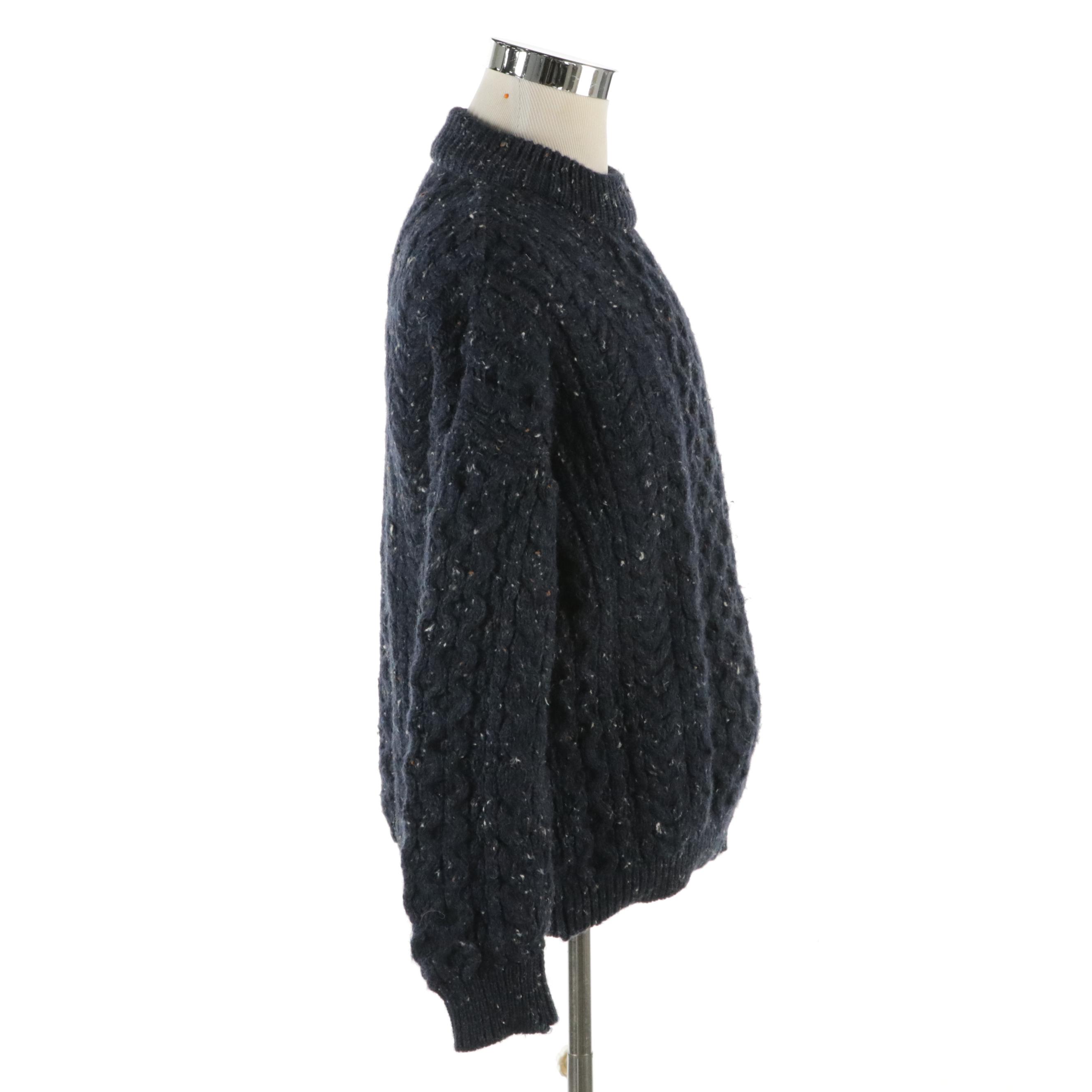 Cladyknit Irish Hand-Knitted Wool Sweater